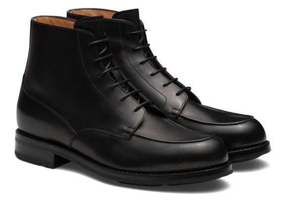 Church's Havant Nevada Leather Derby Boot Black