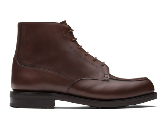 Church's Havant Nevada Leather Derby Boot Ebony