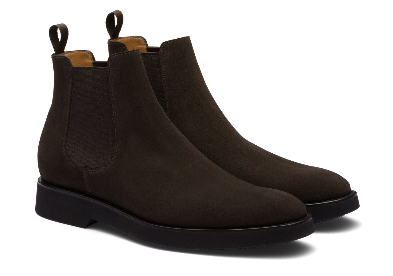 Men's Soft Suede Leather Boot Brown | Church's