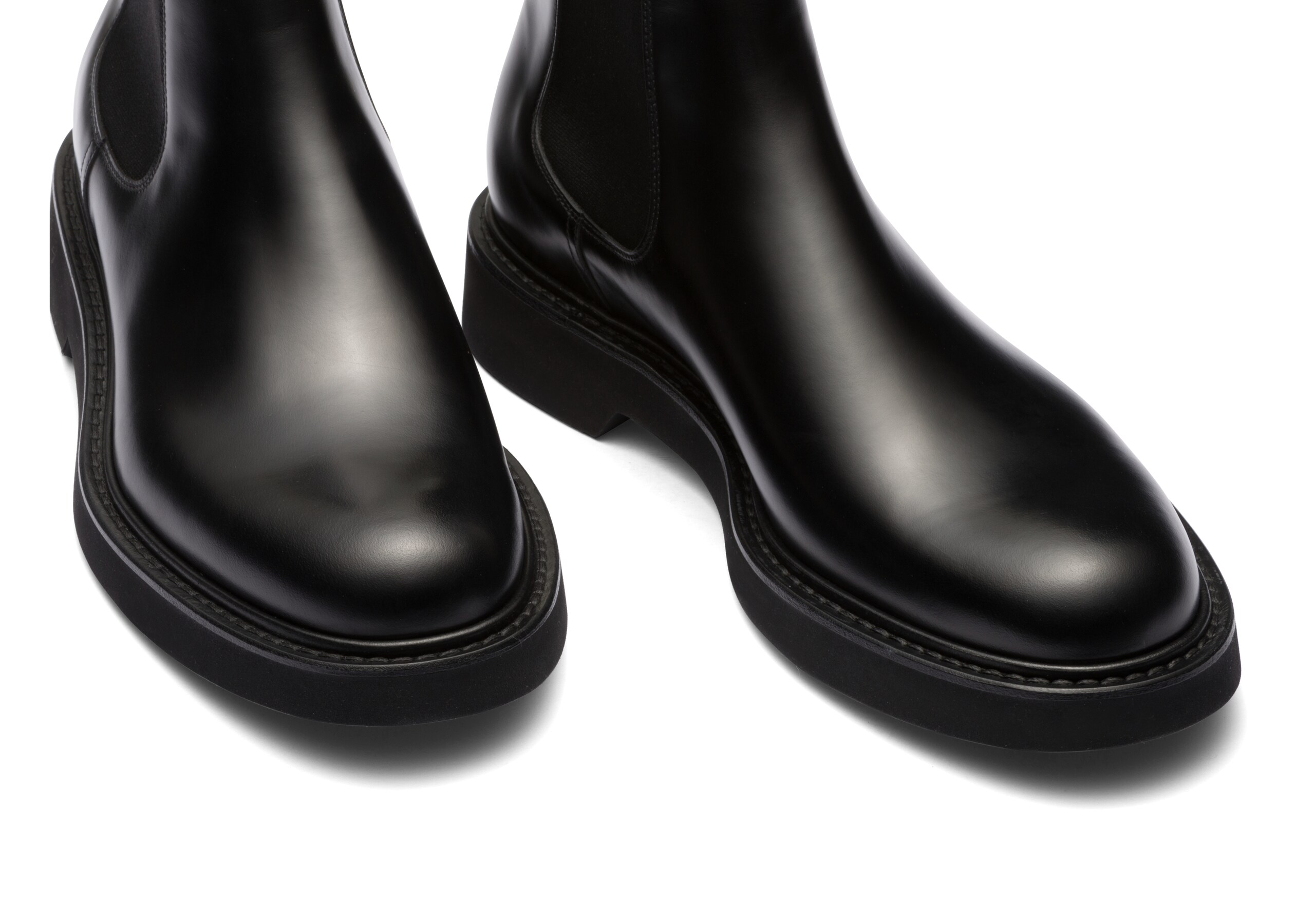 Leicester Church's Bottine en cuir de veau Rois Noir