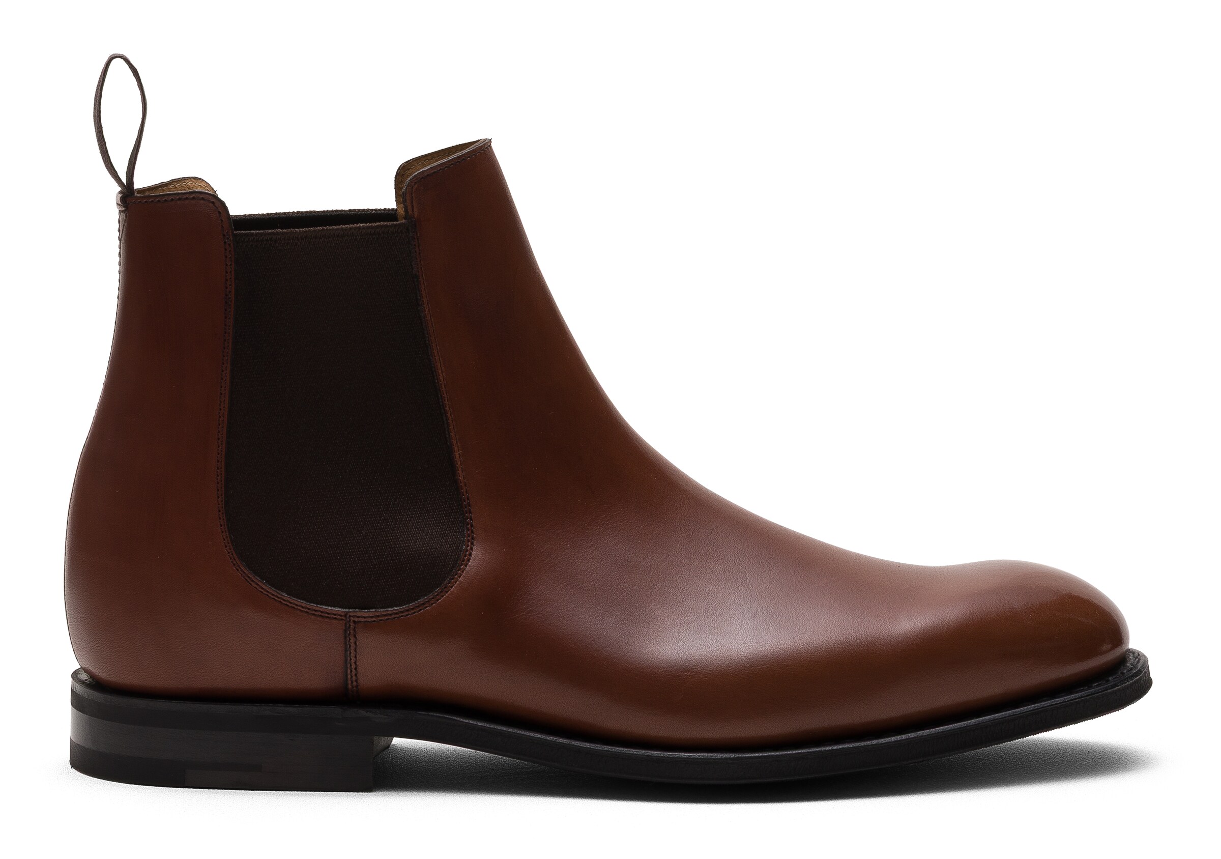 Church Bleached Calfskin Chelsea Boot, Man, Burnt, Size 13