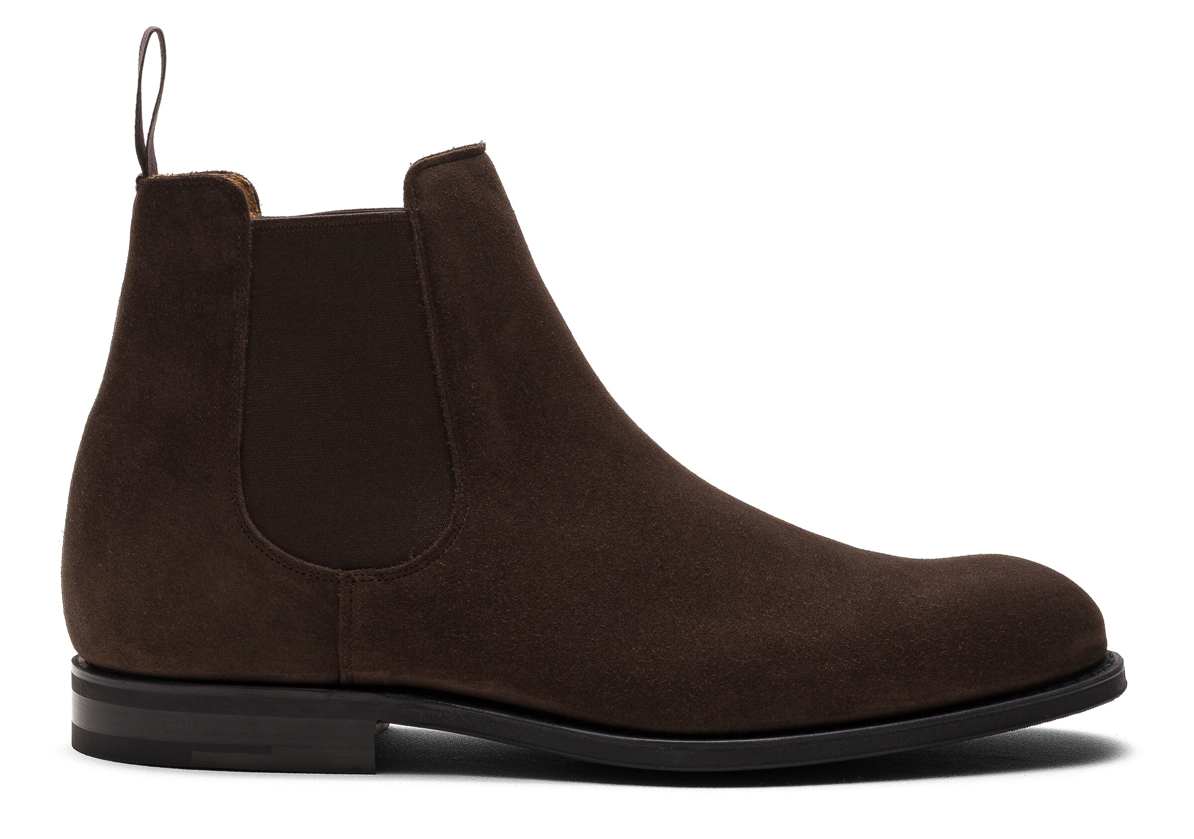 Church Suede Chelsea Boot, Man, Ebony, Size 7