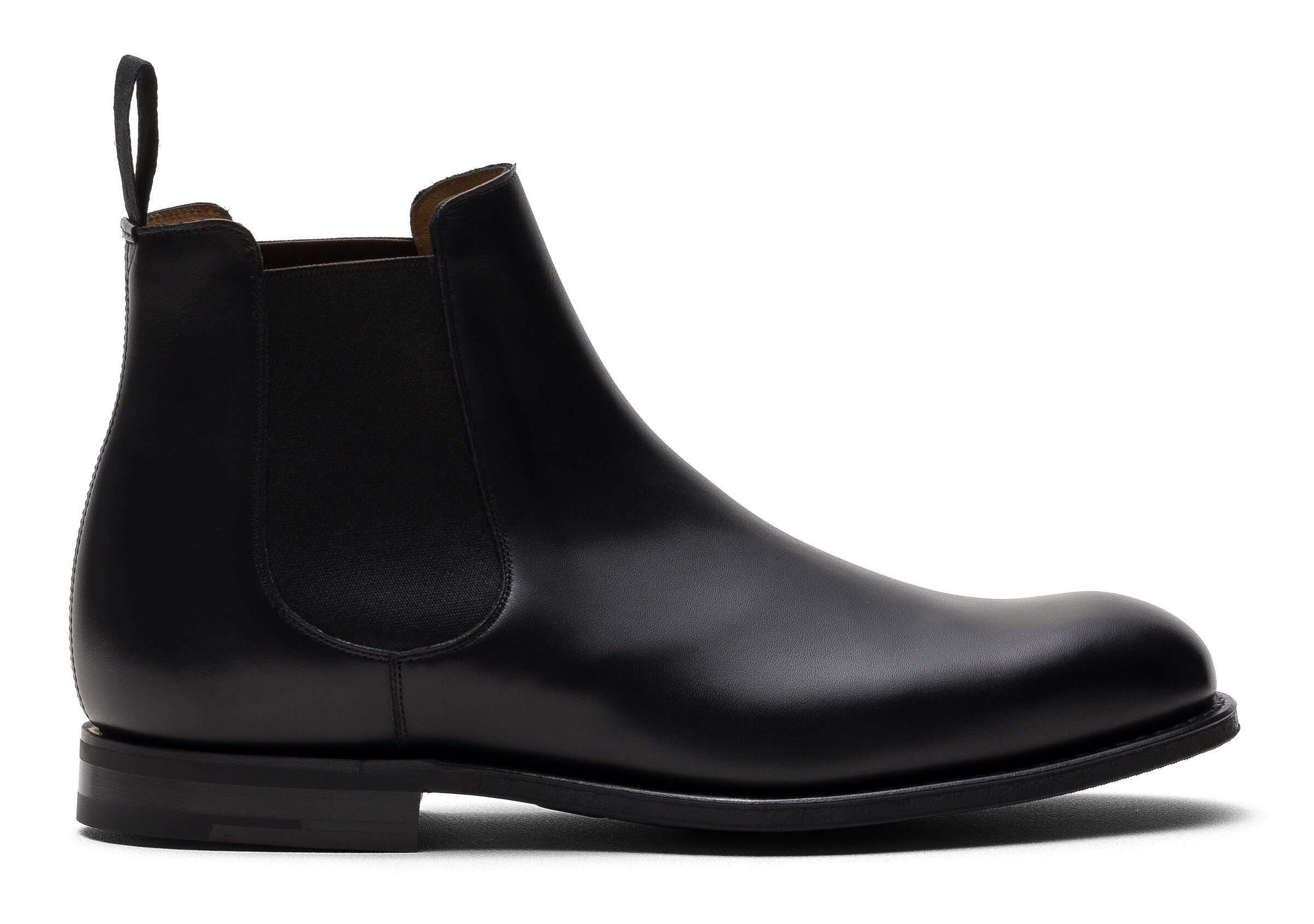 Church Calfskin Chelsea Boot, Man, Black, Size 5