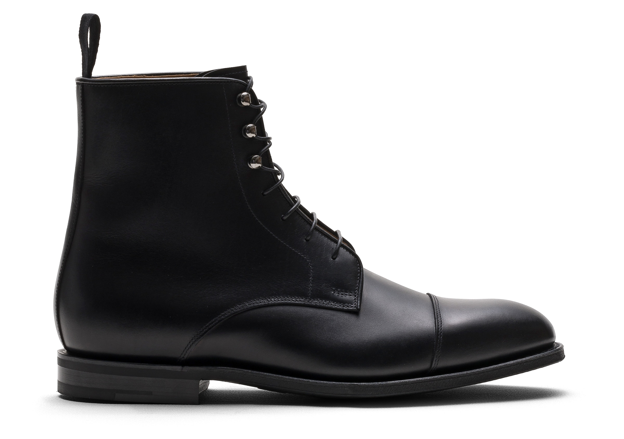 Church Calfskin Boot, Man, Black, Size 5