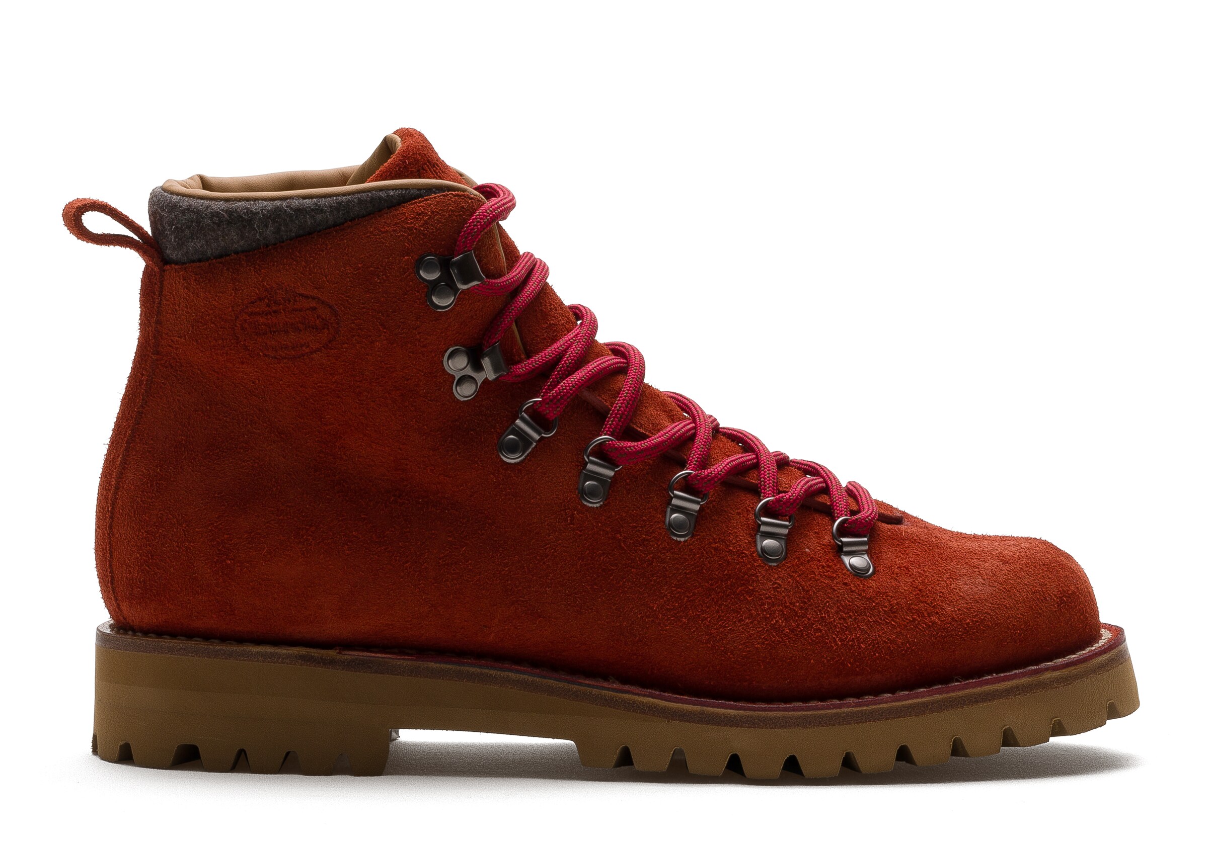 Church Suede Lace-up Boot, Man, Brick, Size 8,5