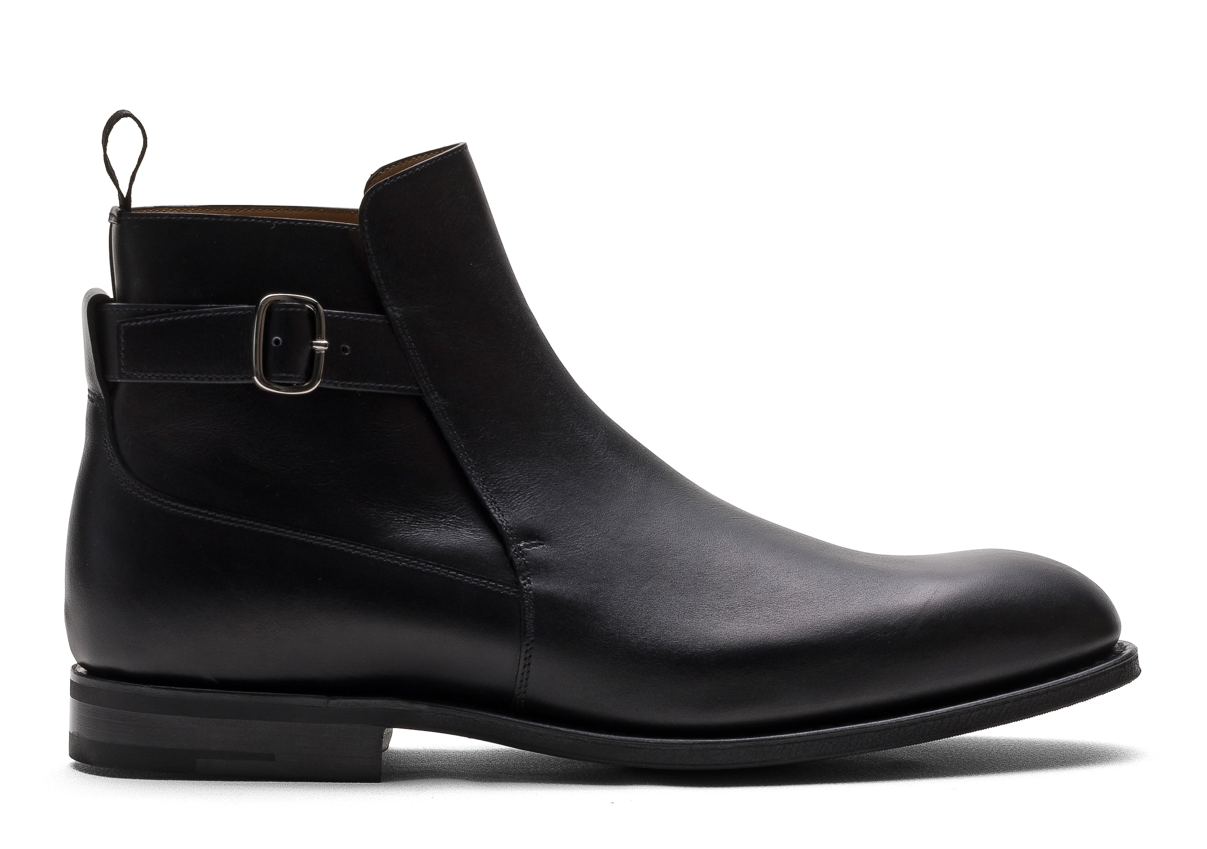 Church Calfskin Boot, Man, Black, Size 11,5