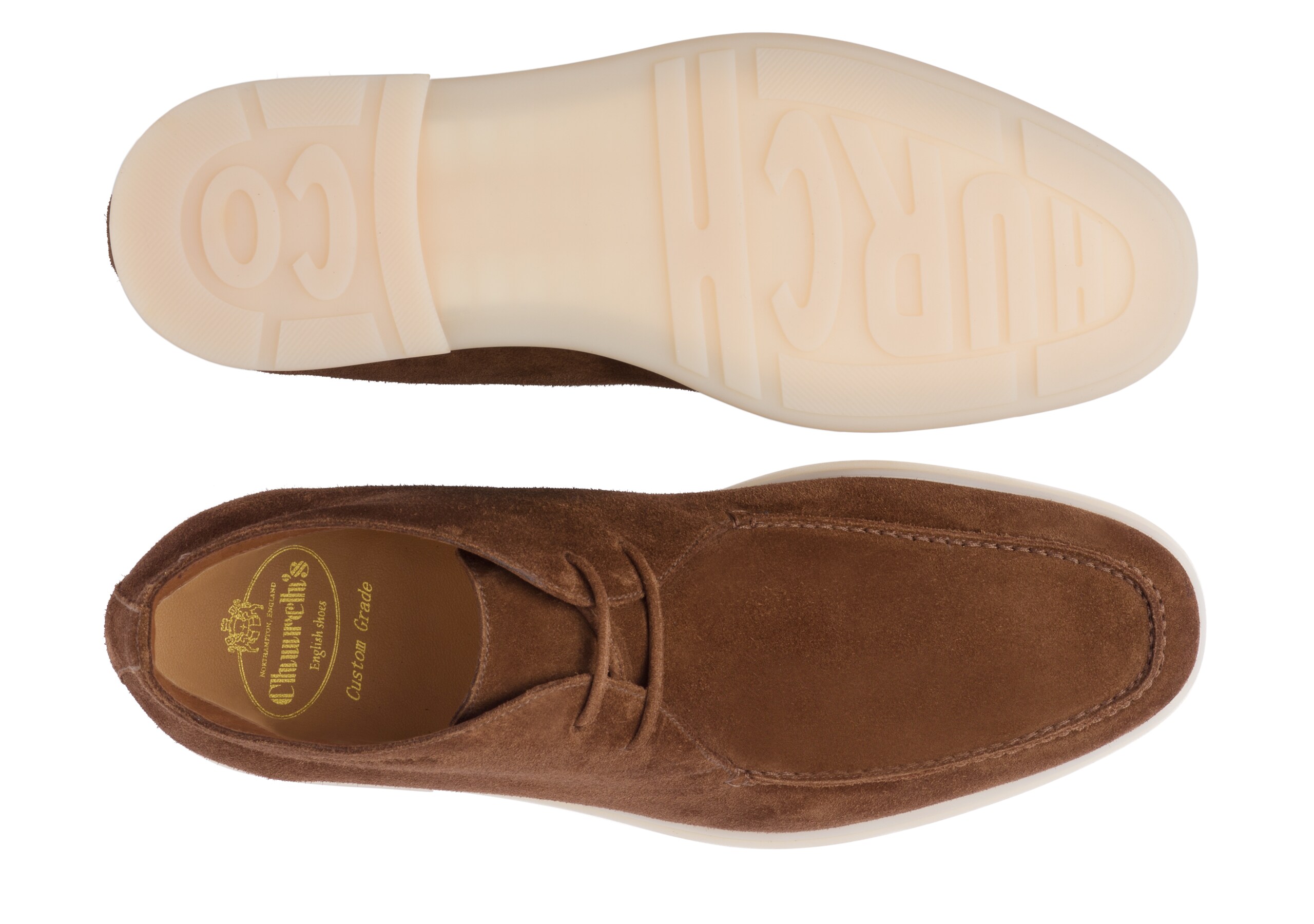 Goring Church's Soft Suede lace-up boot Brown