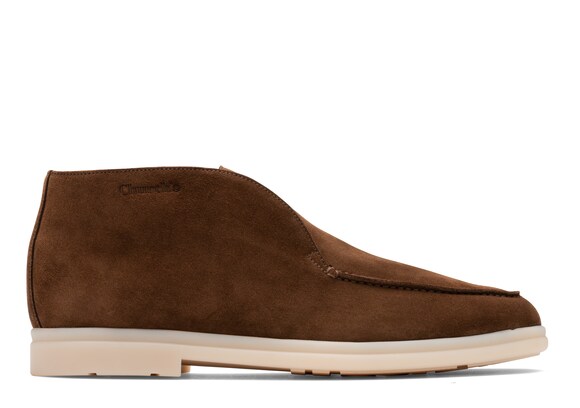 Church's Girvan Soft Suede Slip-on Boot Burnt