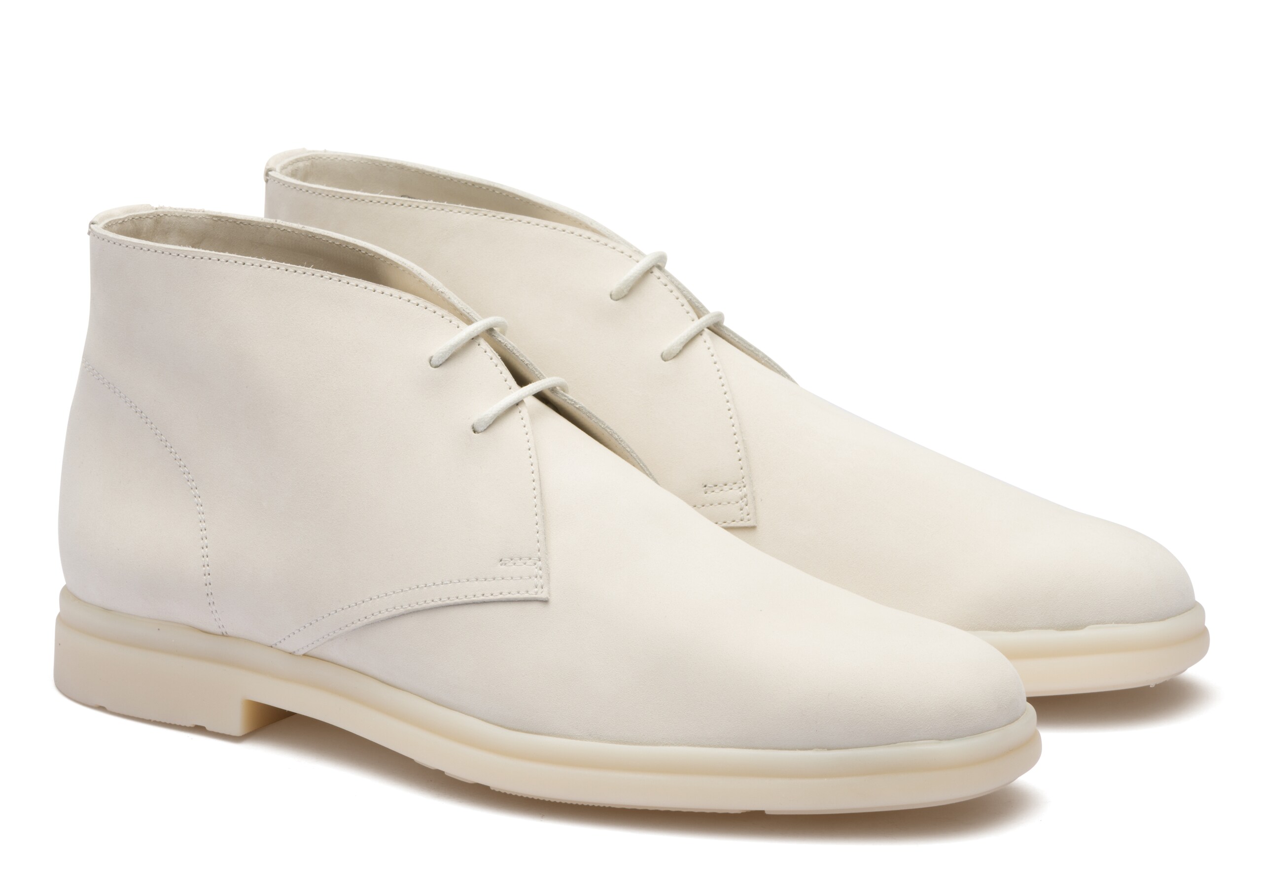 Lewes Church's Nubuck Boot White