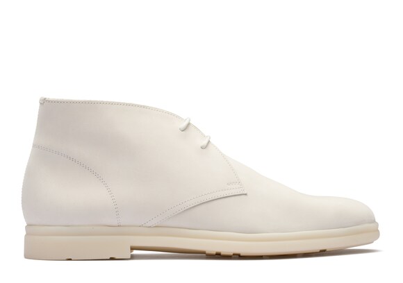 Church's Lewes Nubuck Boot Bright white