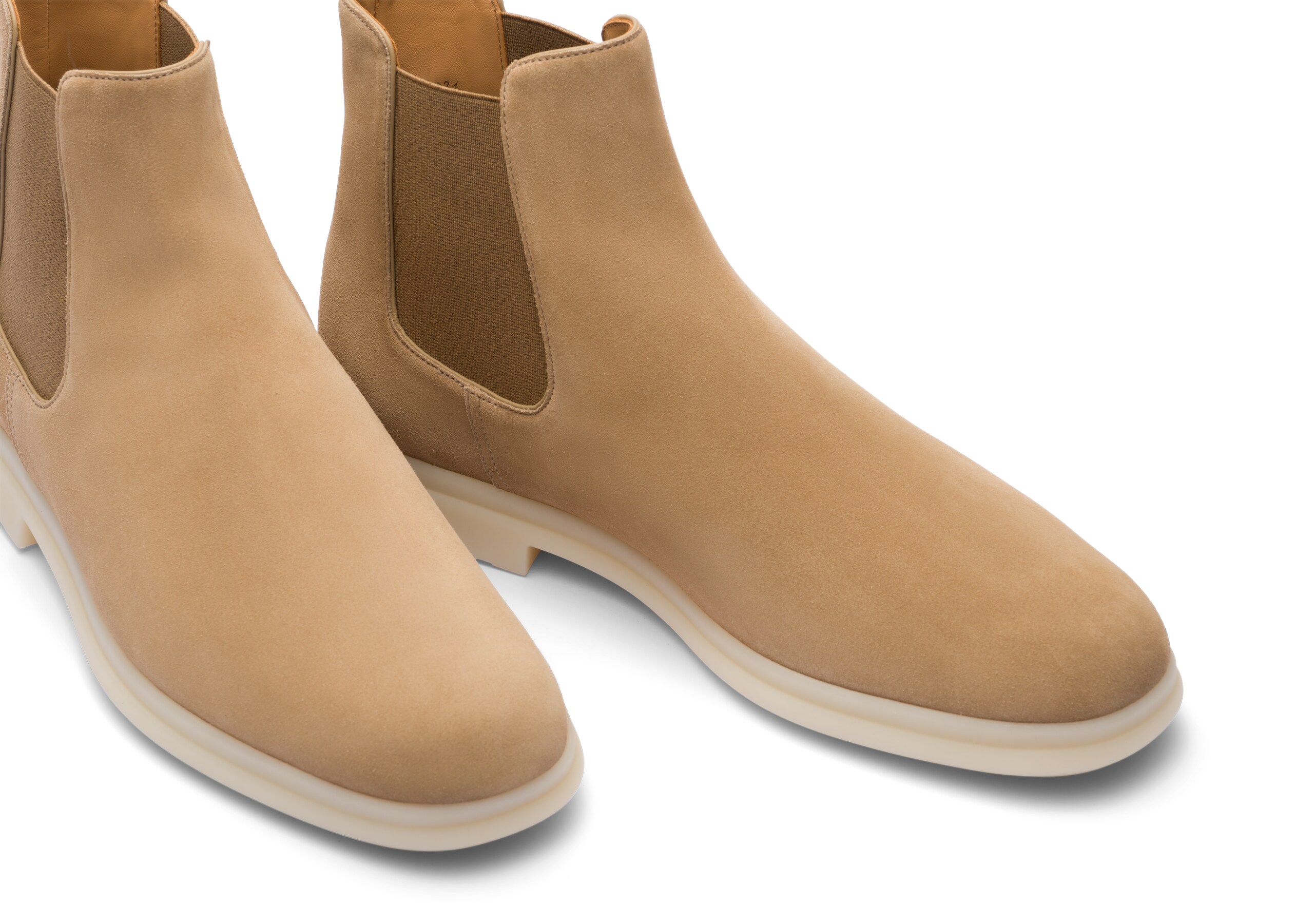 Longfield Church's Soft Suede Boot Neutral
