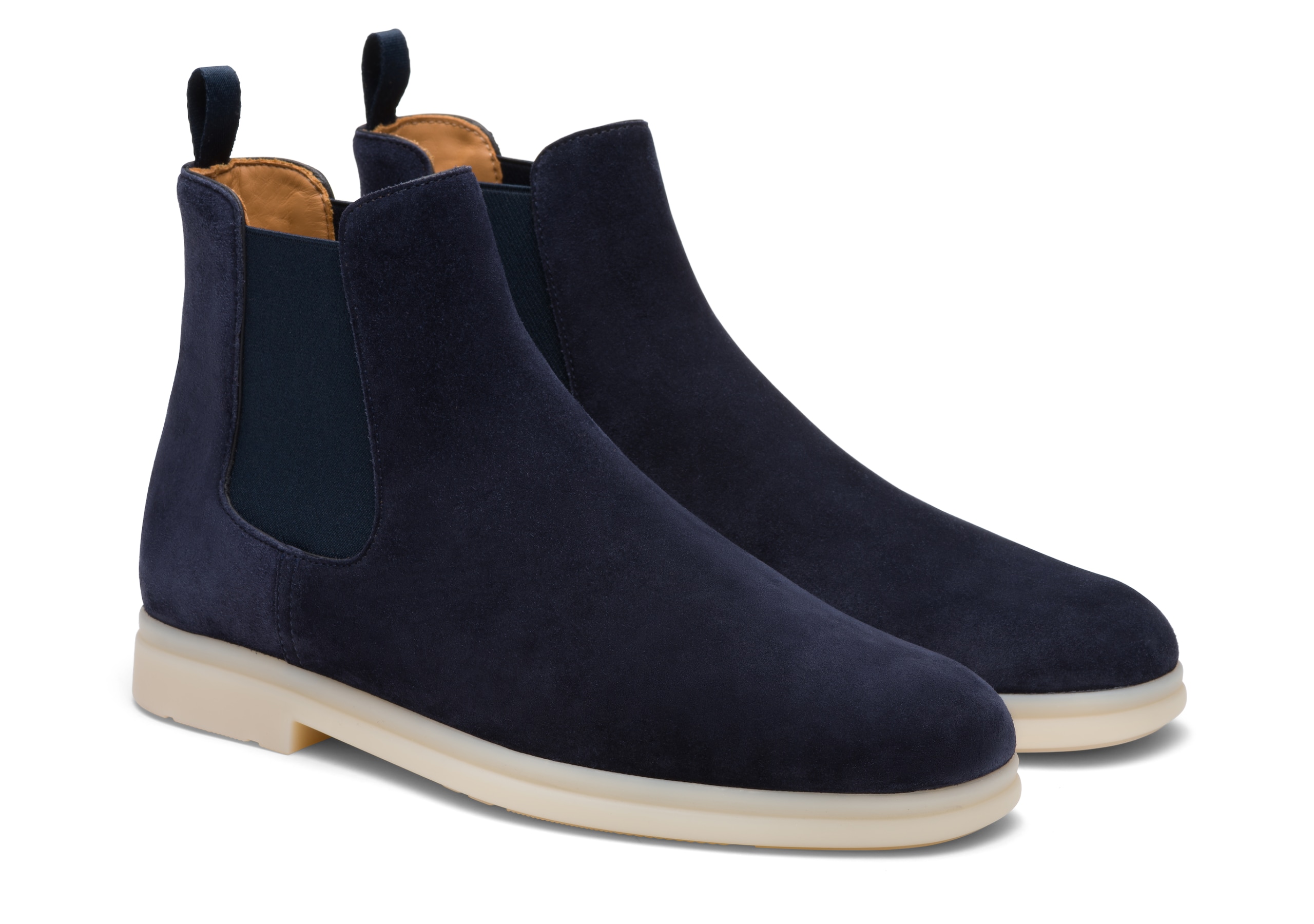 Longfield Church's Soft Suede Boot Blue