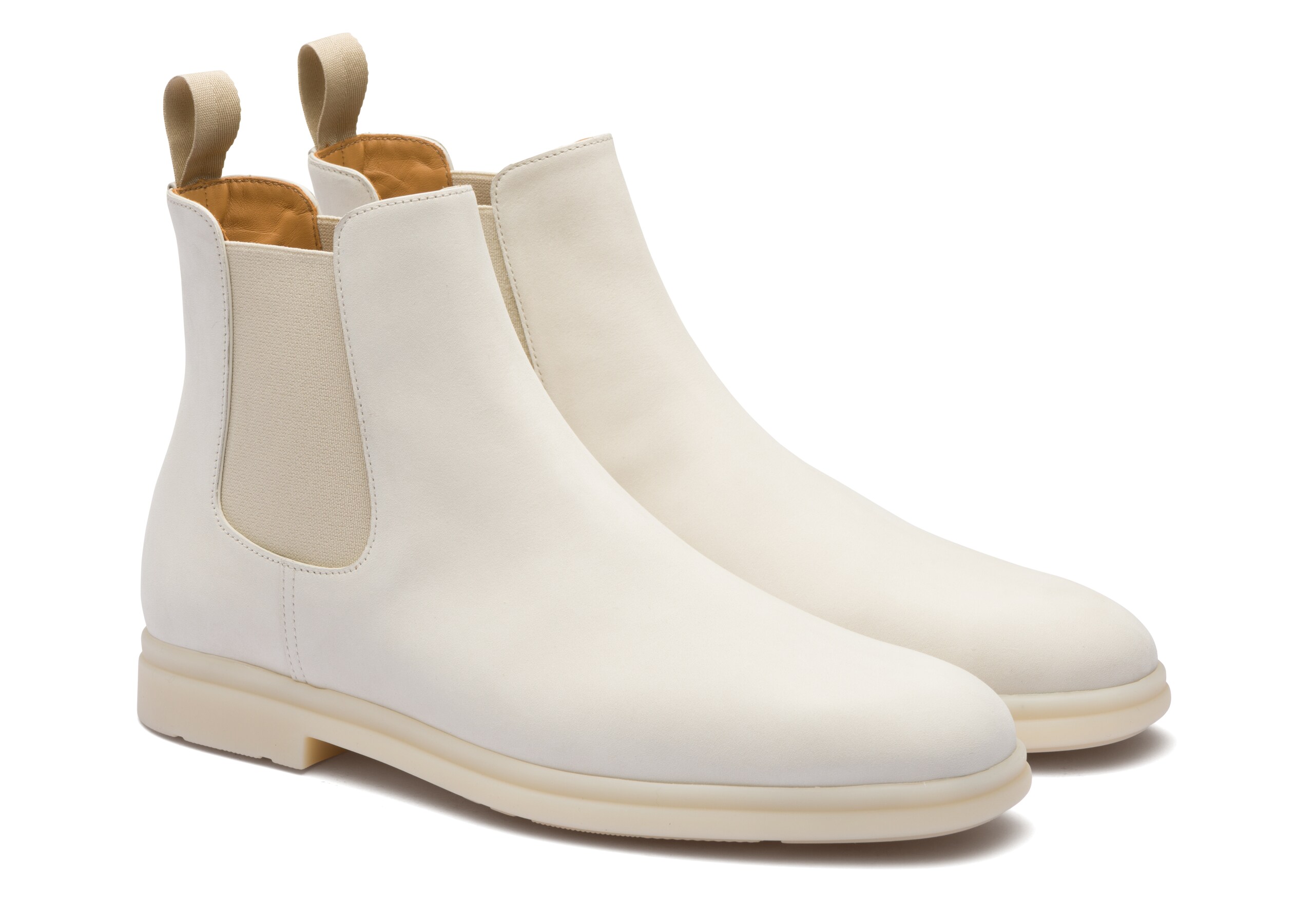 Longfield Church's Nubuck Boot White