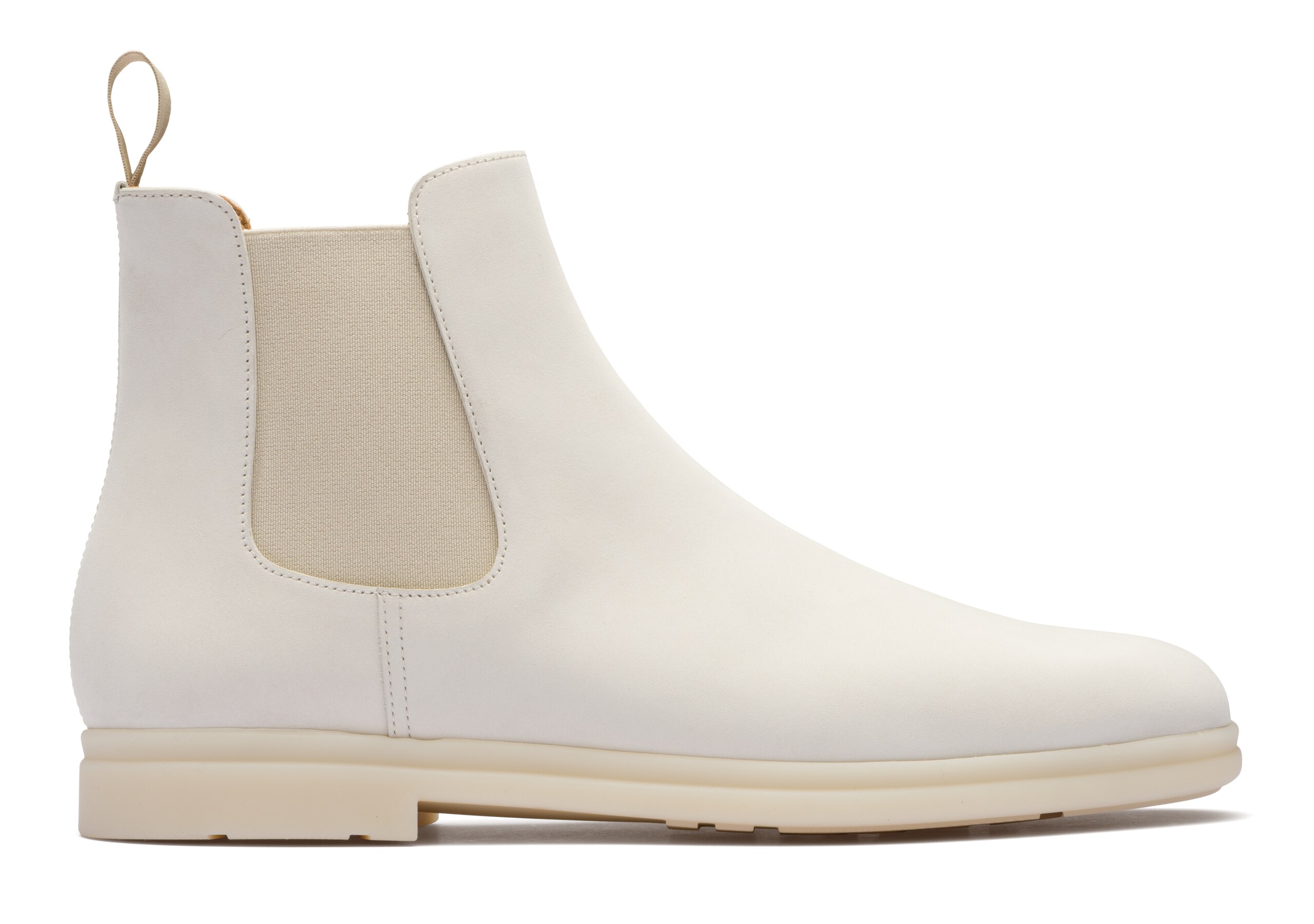 Longfield Church's Nubuck Boot White