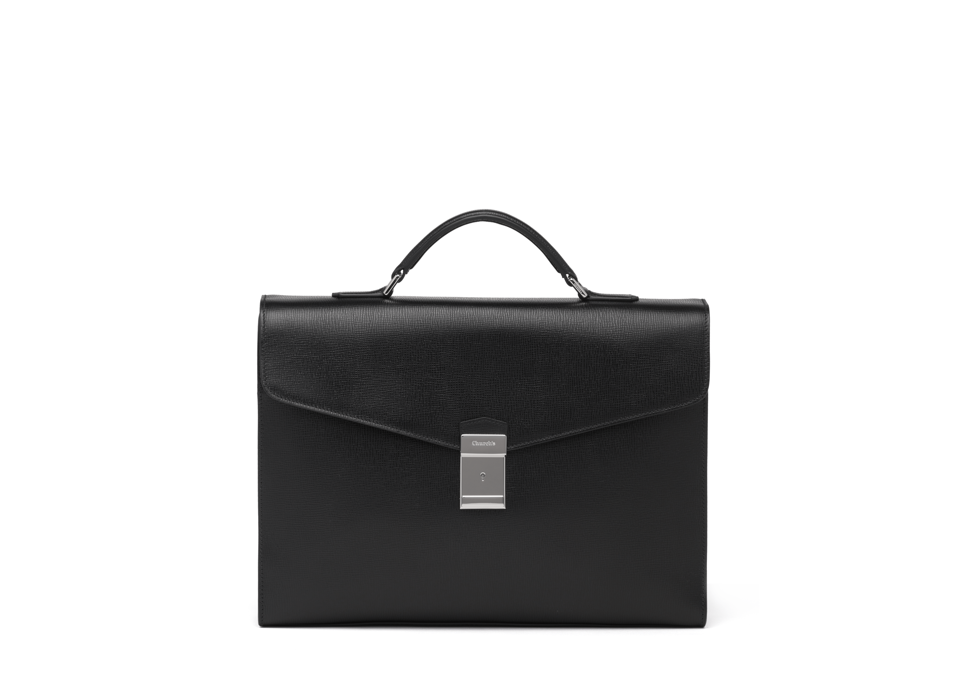 St James Leather Briefcase Black Church's