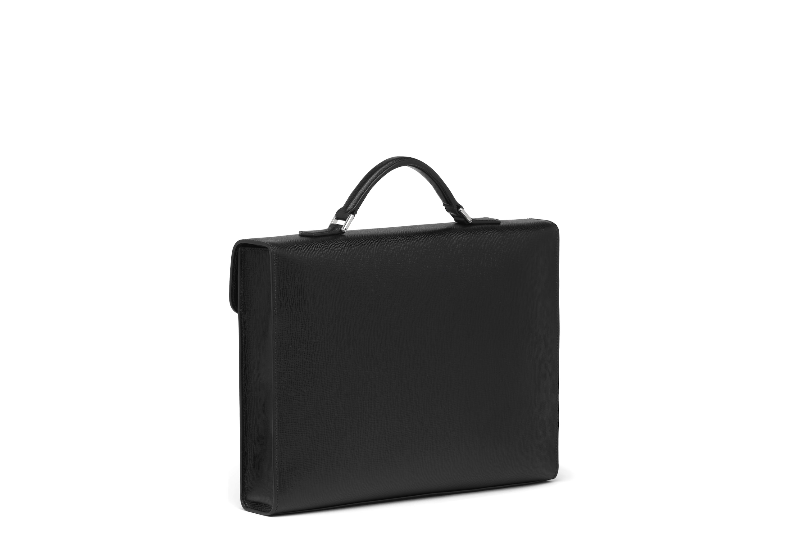 Warwick Church's Porte-documents en cuir St. James Noir