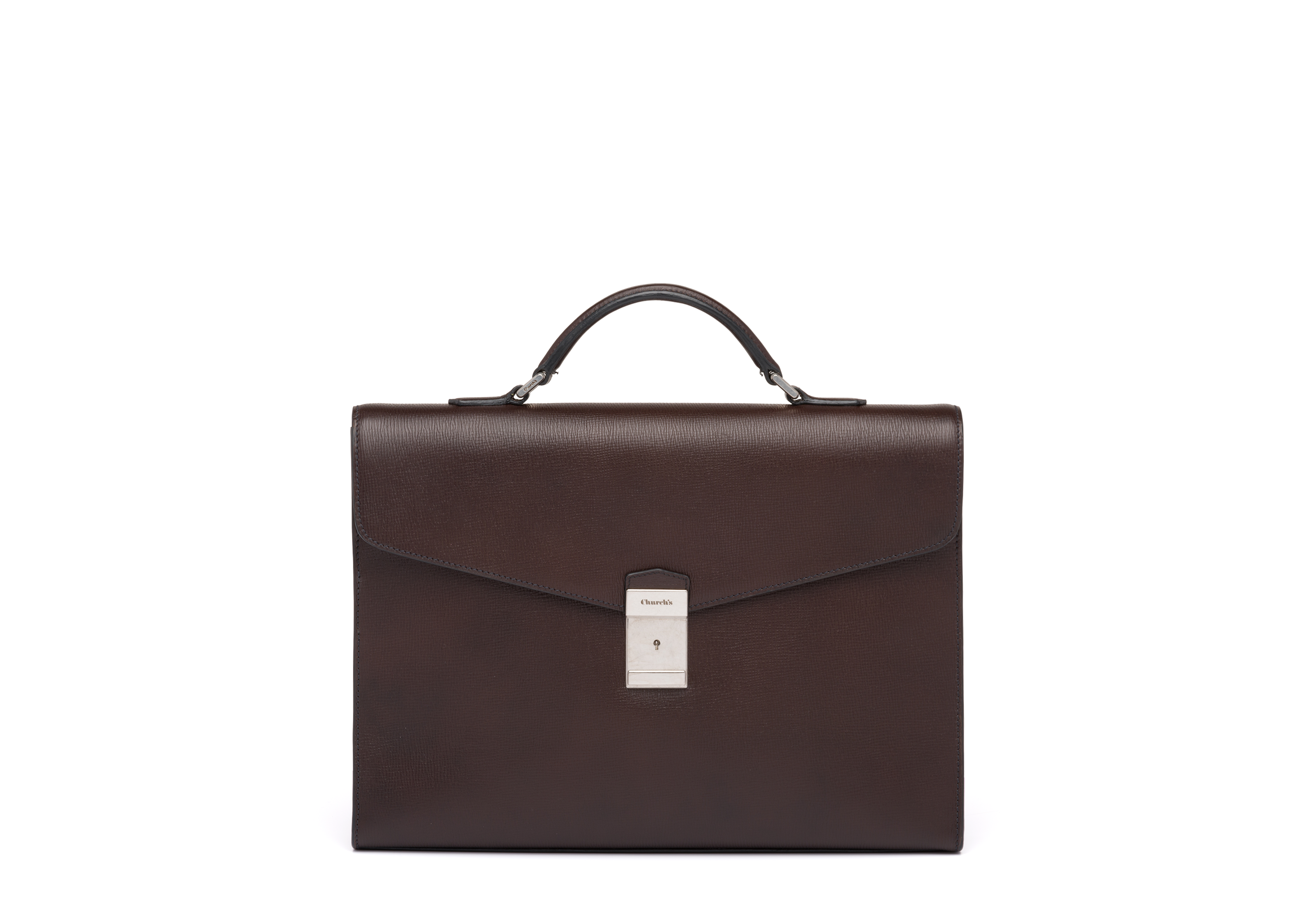 Leather briefcases for men laptop bags Church s