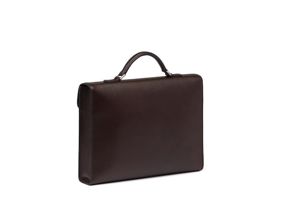 Church's Warwick St James Leather Briefcase Coffee