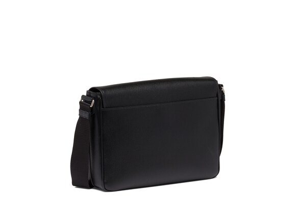 Church's  St James Leather Messenger Bag Black