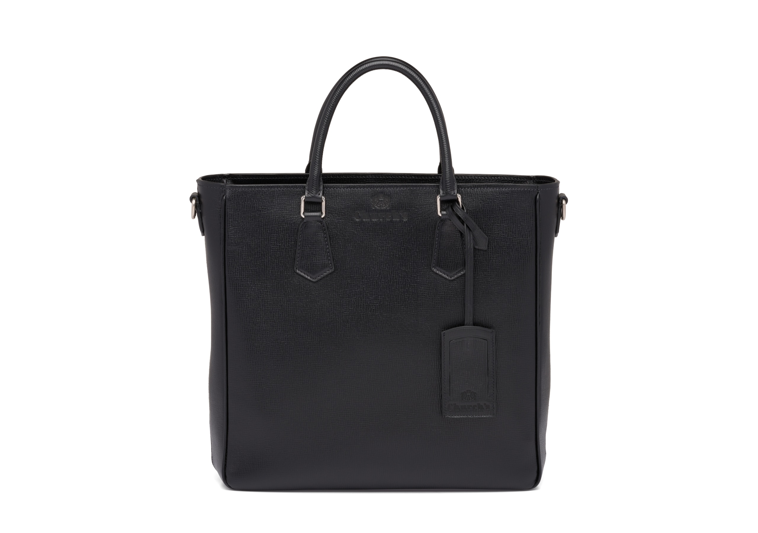 Guilford Church's Cabas en cuir St. James Noir