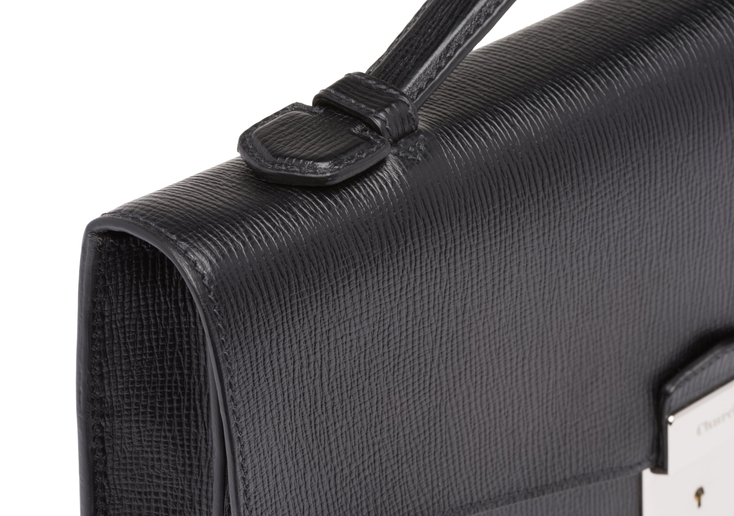 Crawford Church's St James Leather Document Holder Black