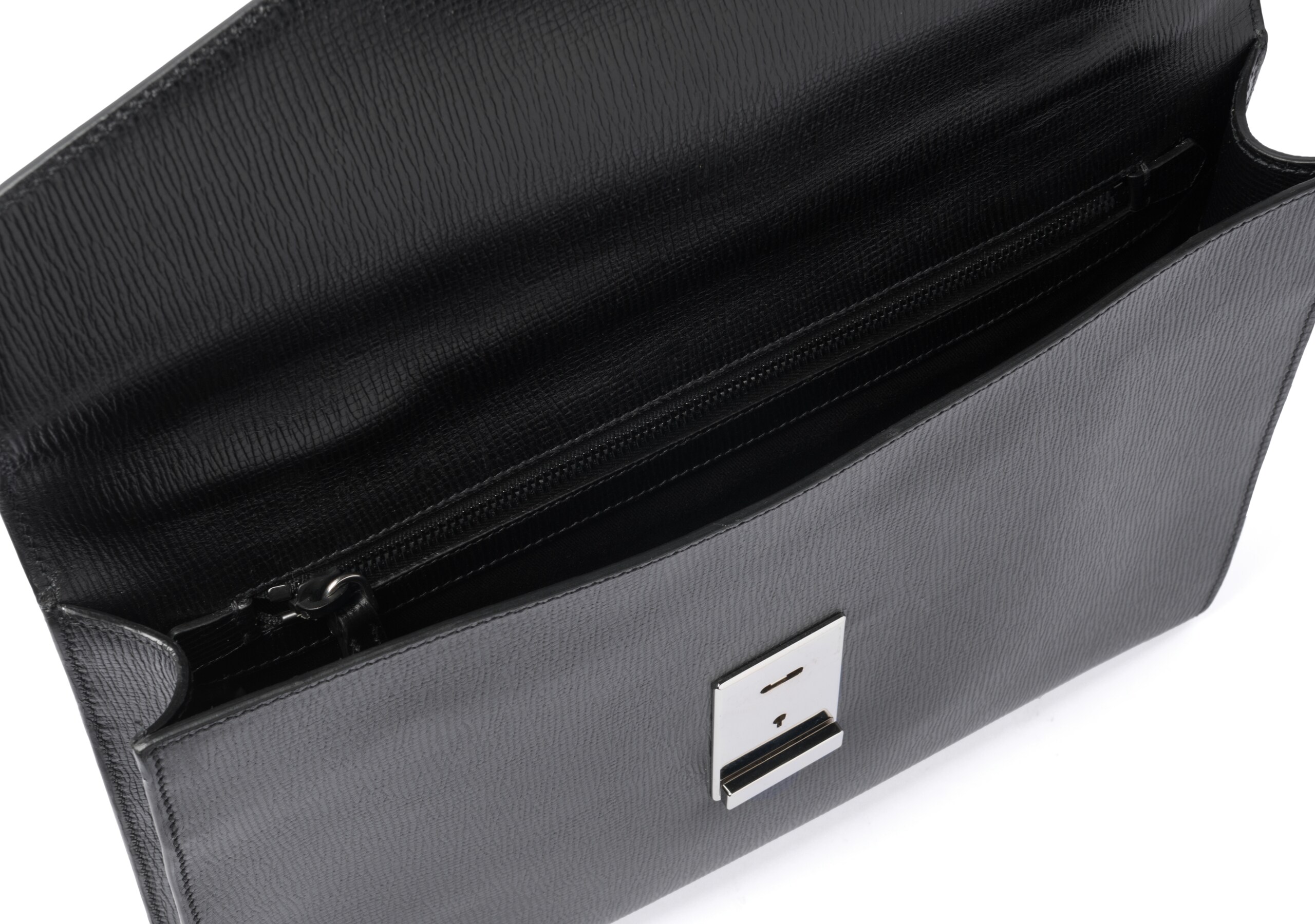 Crawford Church's St James Leather Document Holder Black
