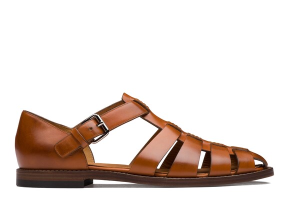 Church's Fisherman Nevada Leather Sandal Walnut