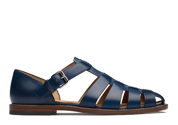 Church's Fisherman Nevada Leather Sandal Blue