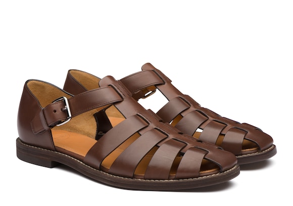Church's Fisherman Nevada Leather Sandal Ebony