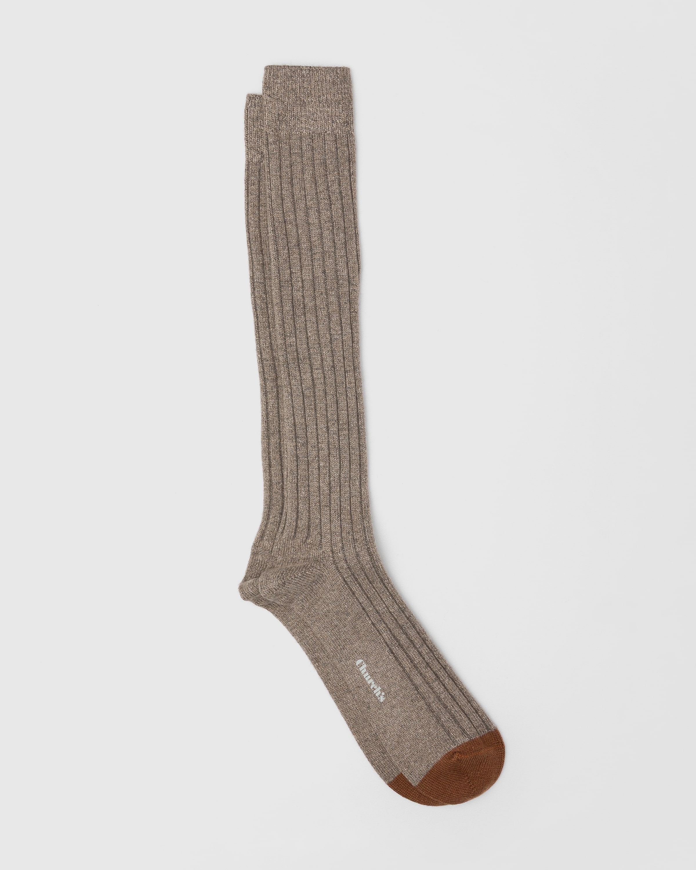 Church's Chaussettes longues en maille côtelée avec cachemire