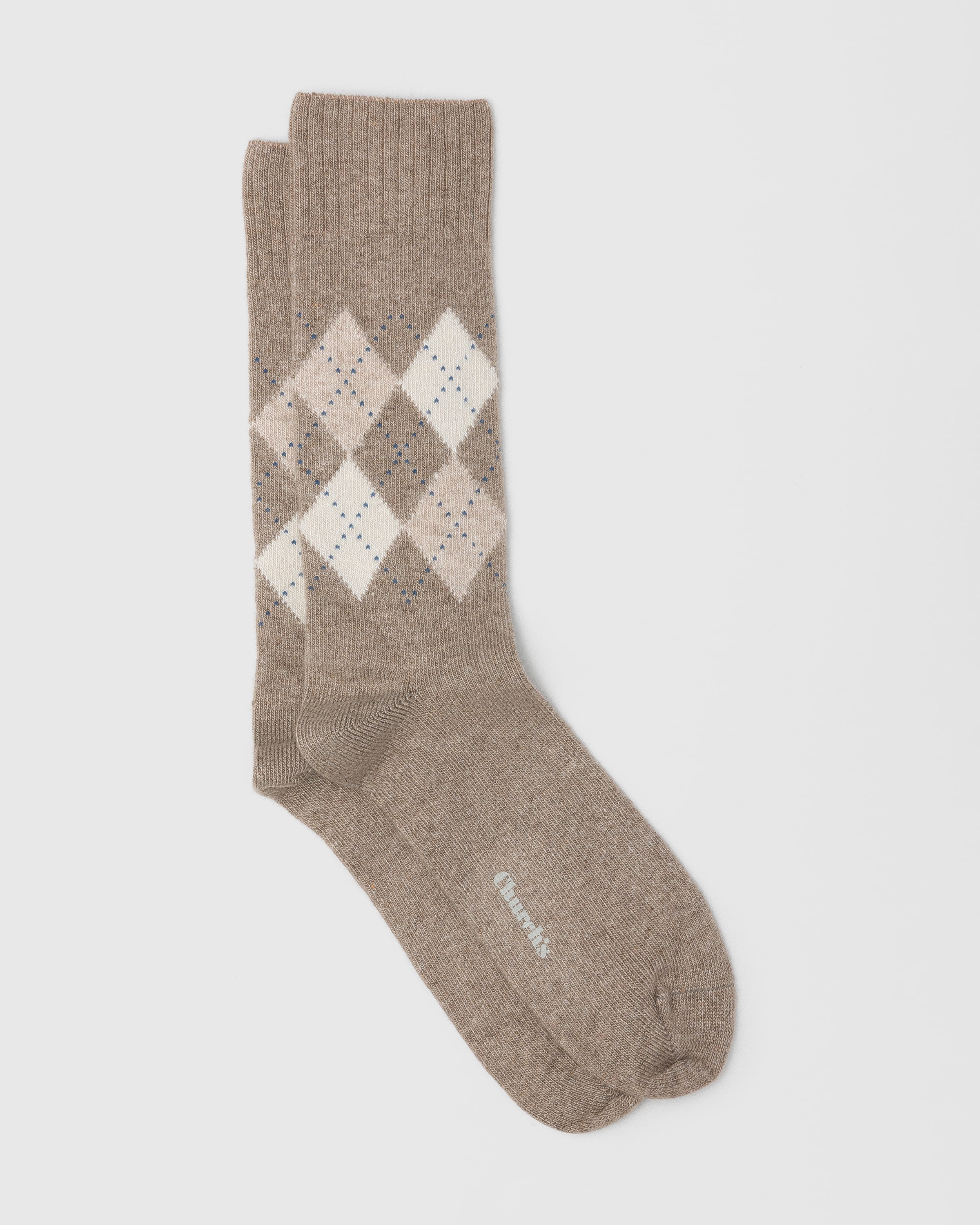 Church's Argyle Socks with Cashmere