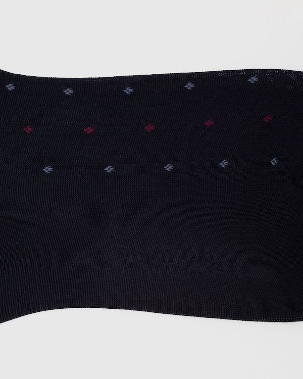 Cotton Dot Short Navy