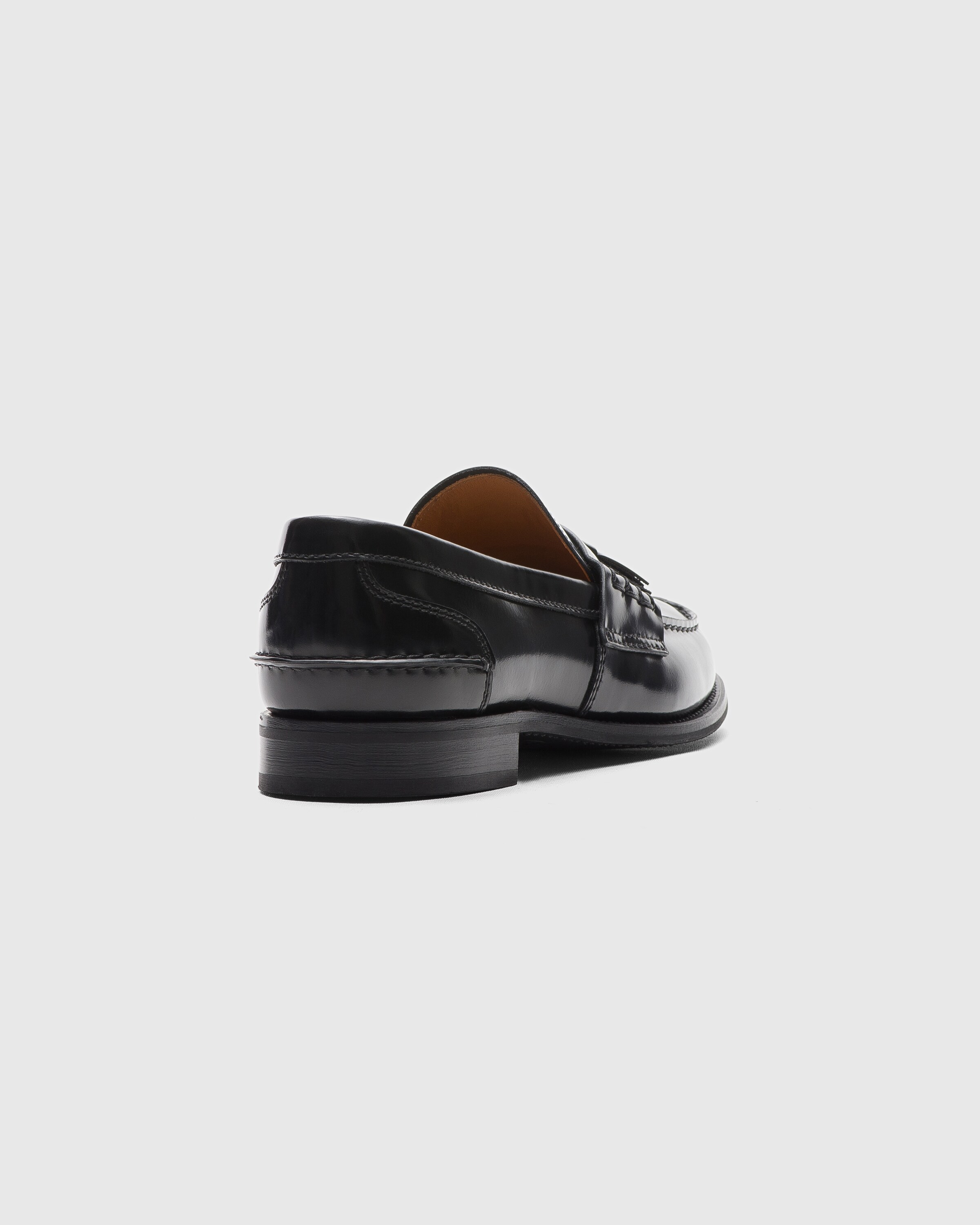 Black Fumé Brushed Calfskin Loafer | Church's