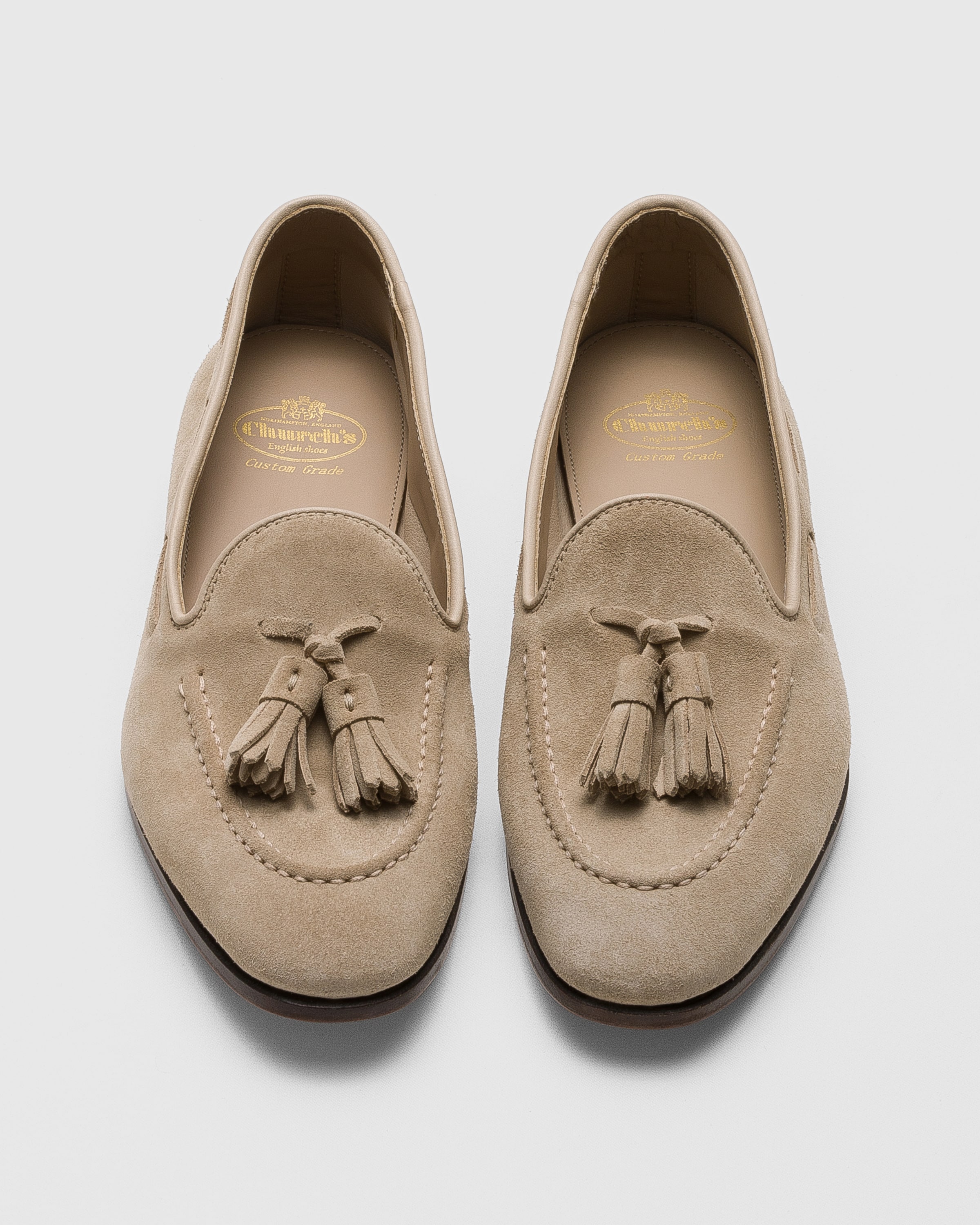 ローファー・オックスフォード Church's FW25 Church`s Maidstone Loafers (DD0088 9EM F0AAB) CHURCH'S Maidstone tasseled leather loafers | NET-A-PORTER