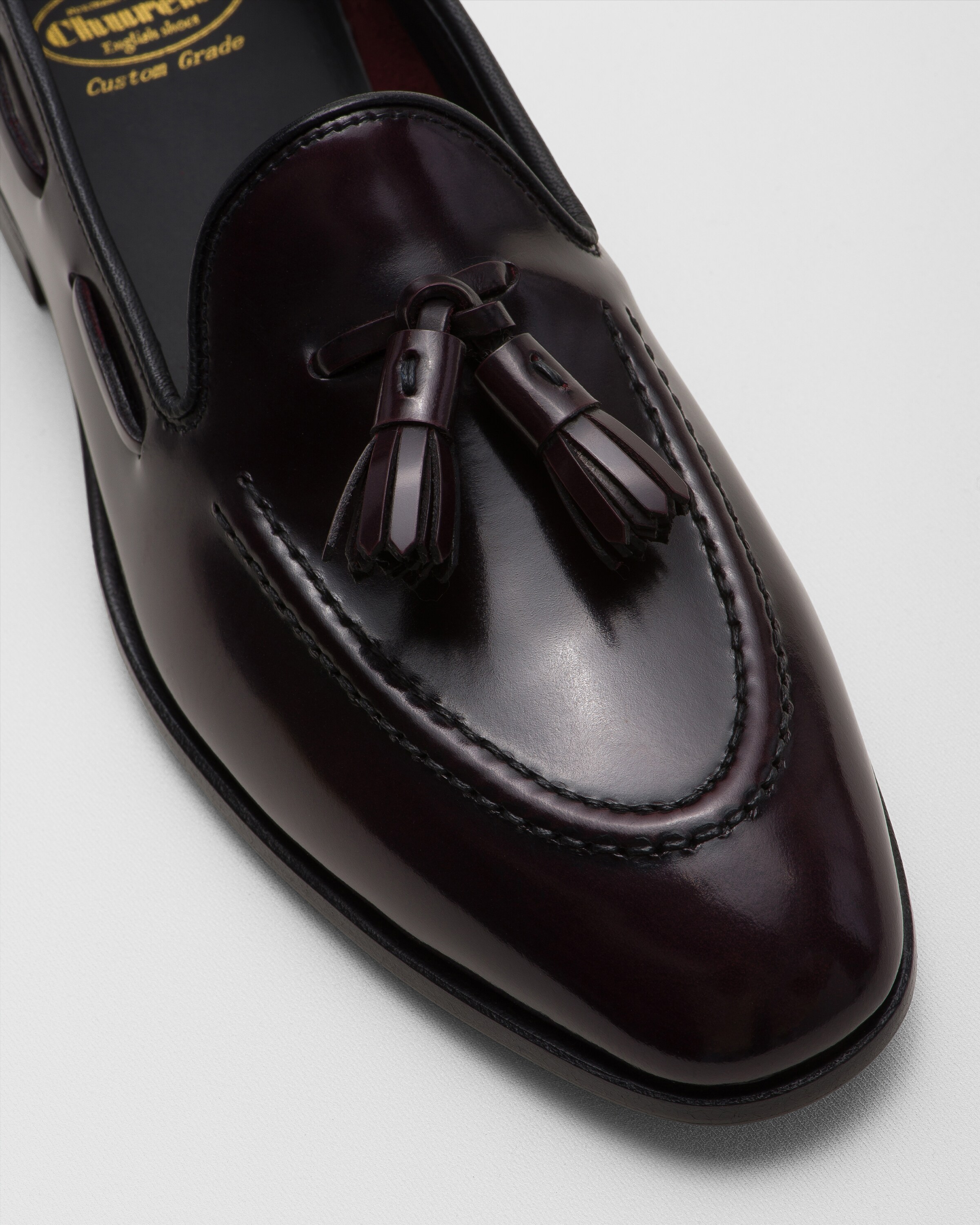 Burgundy Calfskin Loafer | Church's