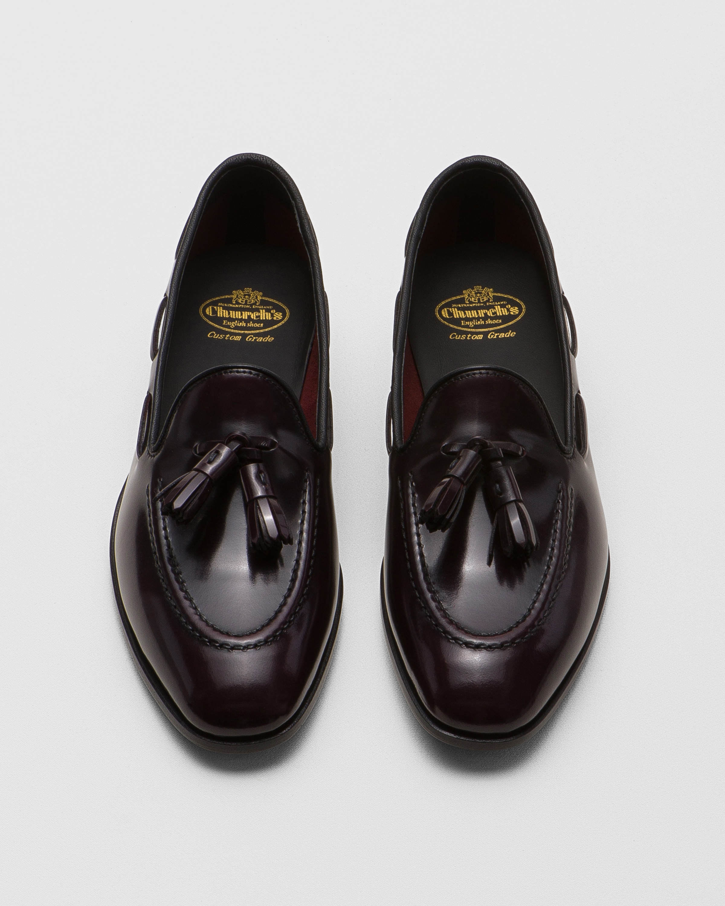 Burgundy Calfskin Loafer | Church's