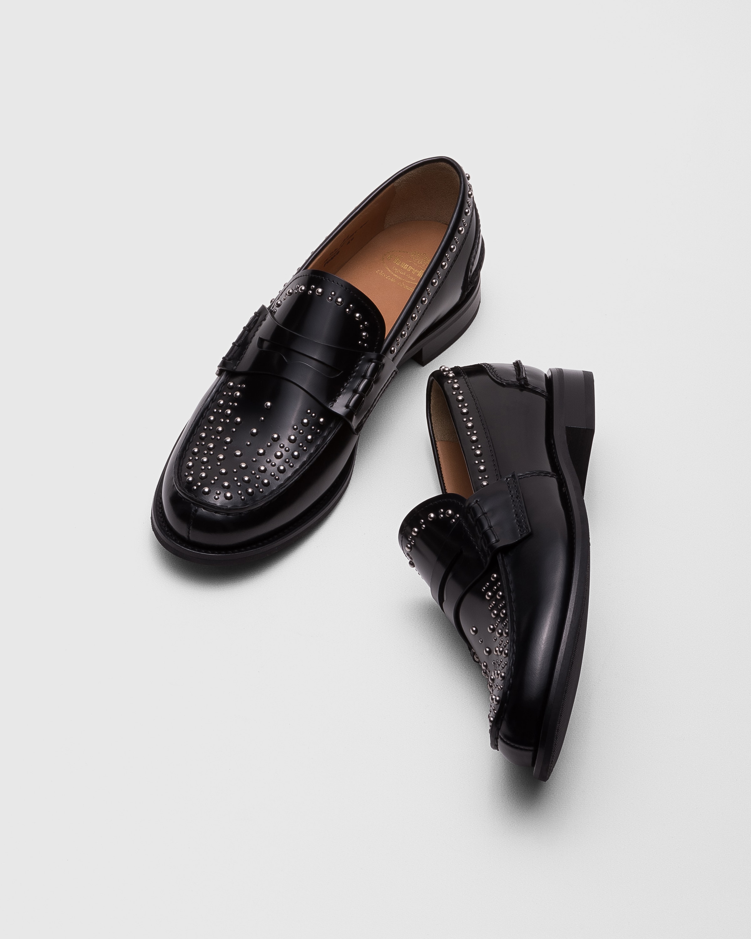 Black Polished Fumé Loafer | Church's