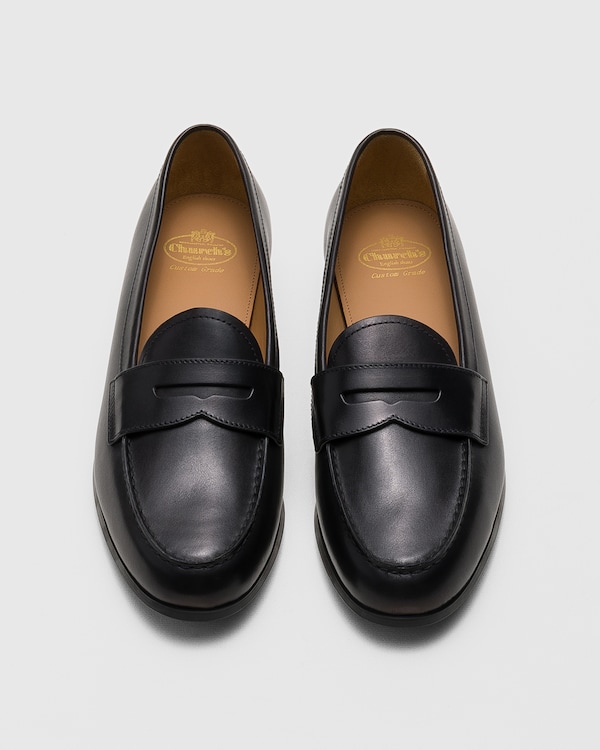 GG LOAFER SHOES IN BLOOD RED CALFSKIN