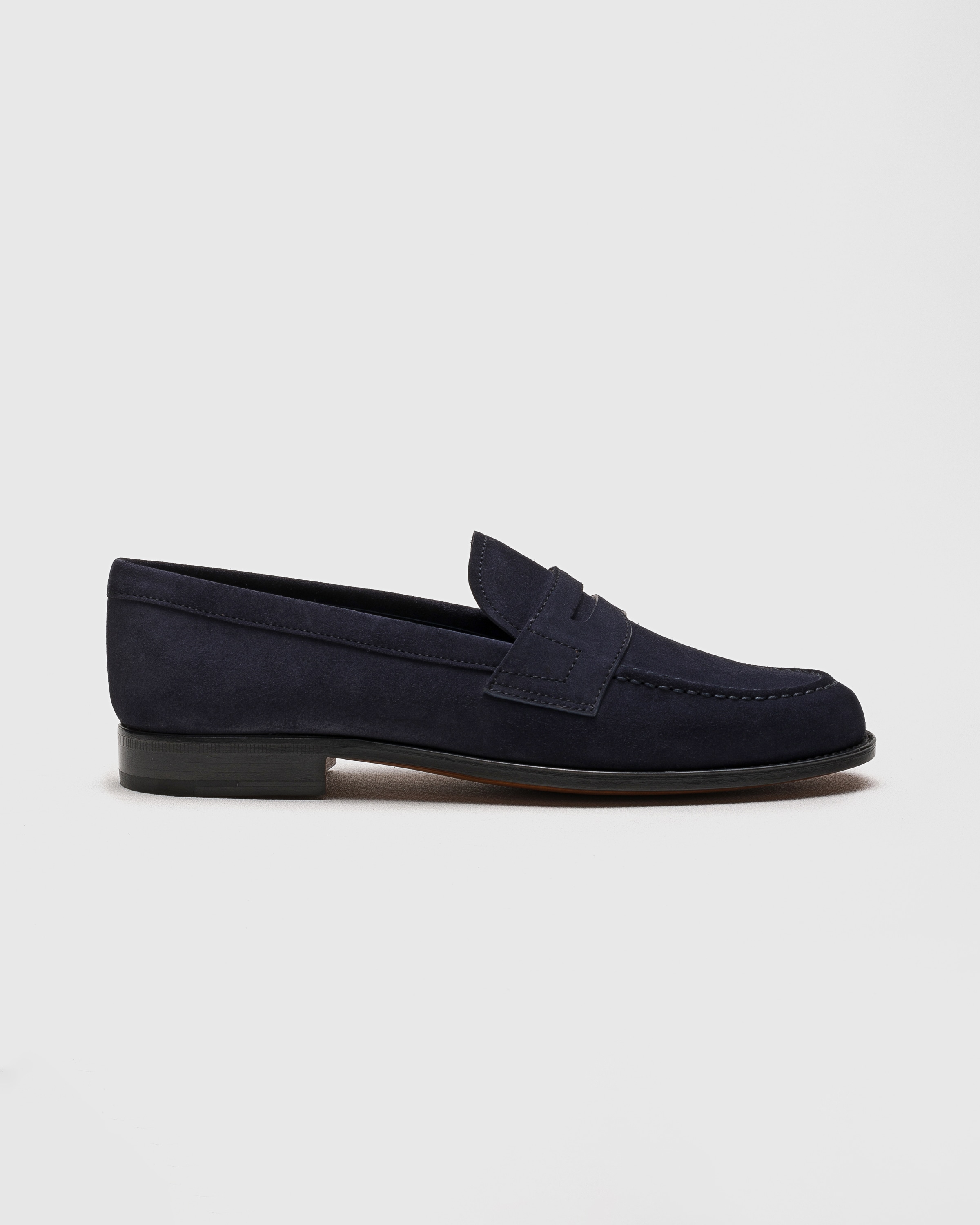 Church's チャーチ ローファー ネイビー スエード 美品 ネイビー スエード ローファー | Church's