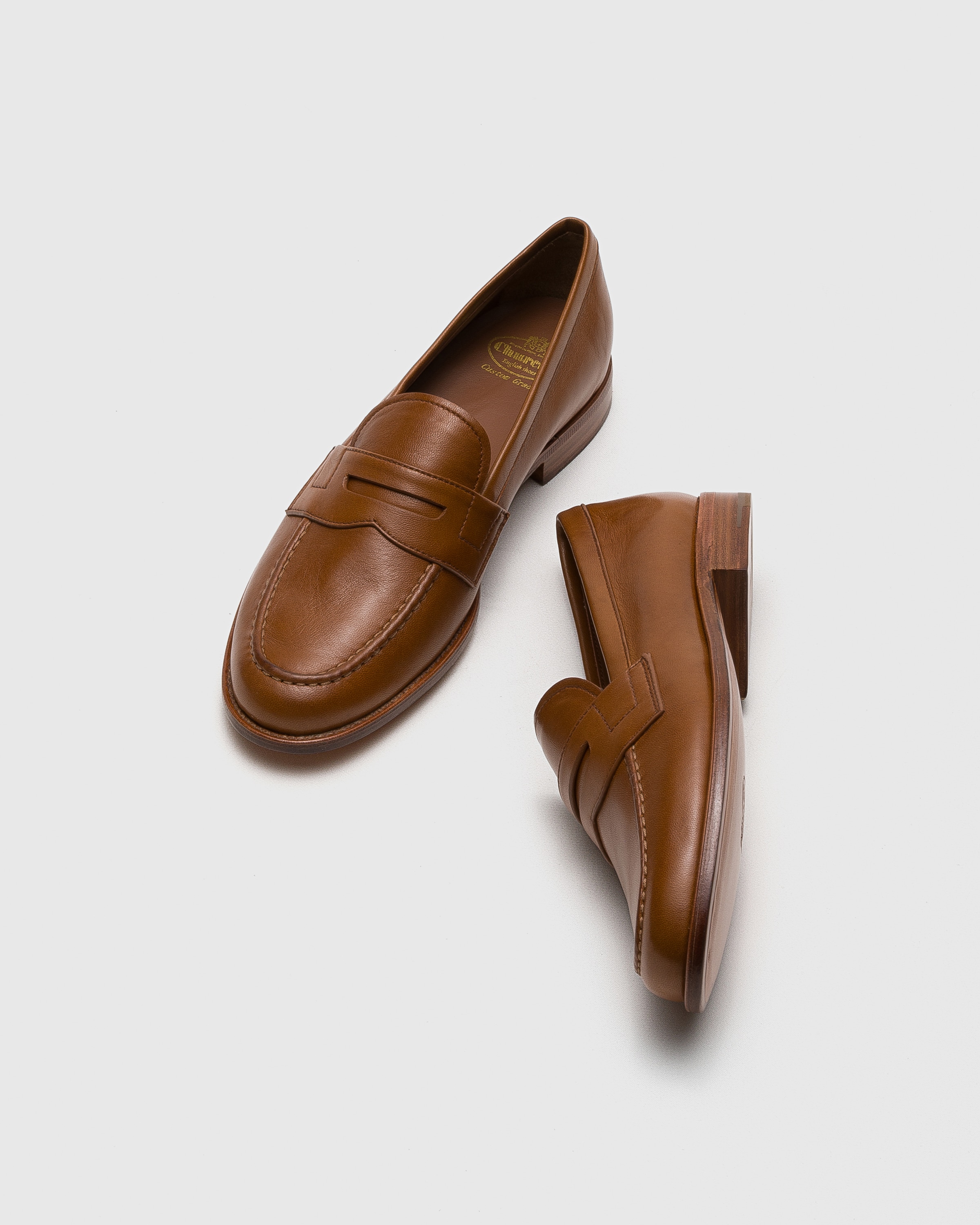 Tan Nappa Leather Loafer | Church's Tan Nappa Leather Loafer | Church's