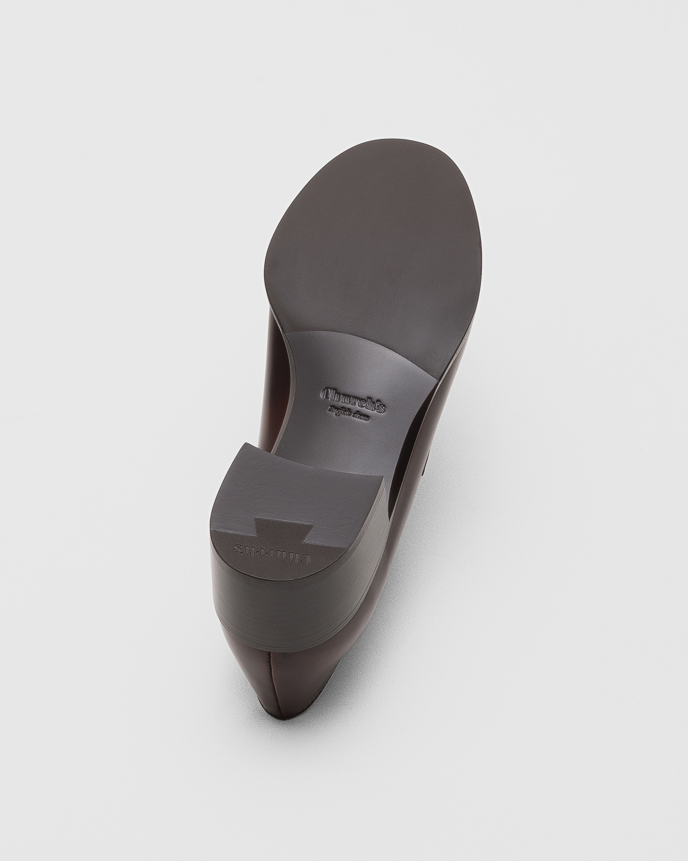 Tabac Polished Fumé Leather Loafer | Church