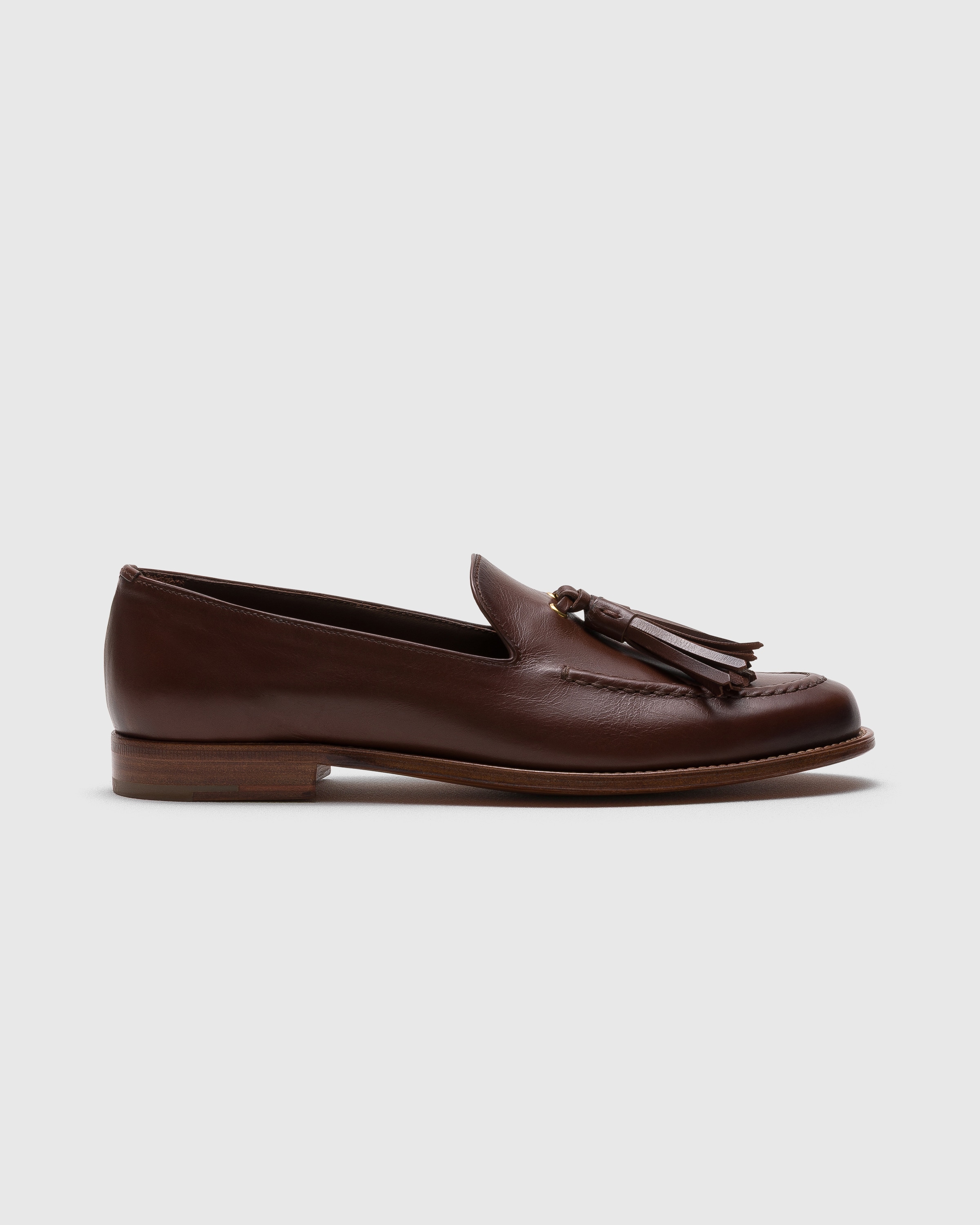 Cognac Calfskin Tassel Loafer | Church