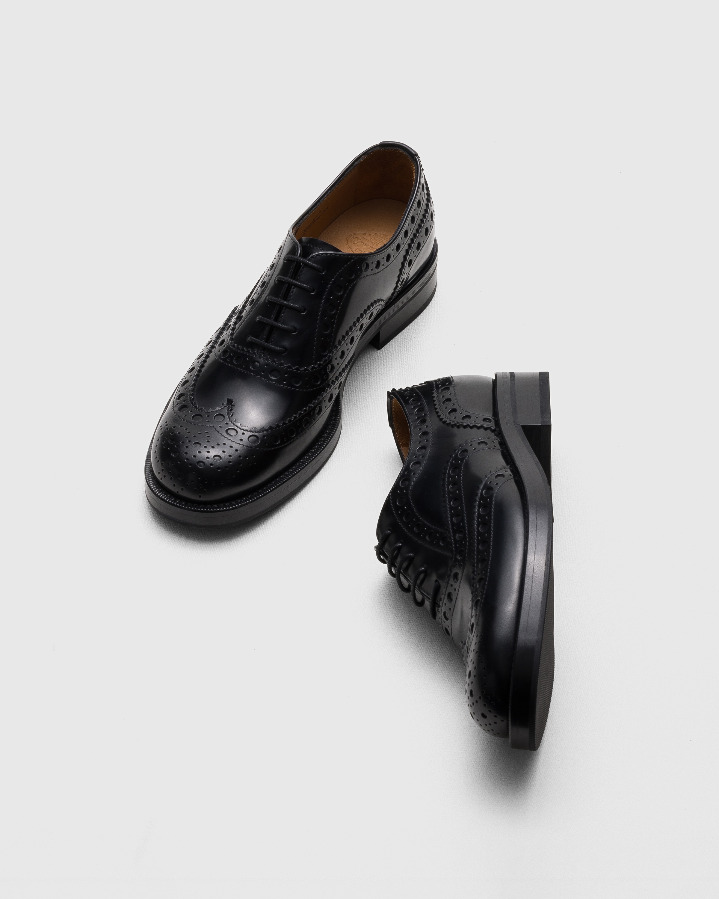 新品未使用【定価18万】Church’sポリッシュフュメ モンク ブローグ ブラック ポリッシュドフュメ モンクストラップ | Church's