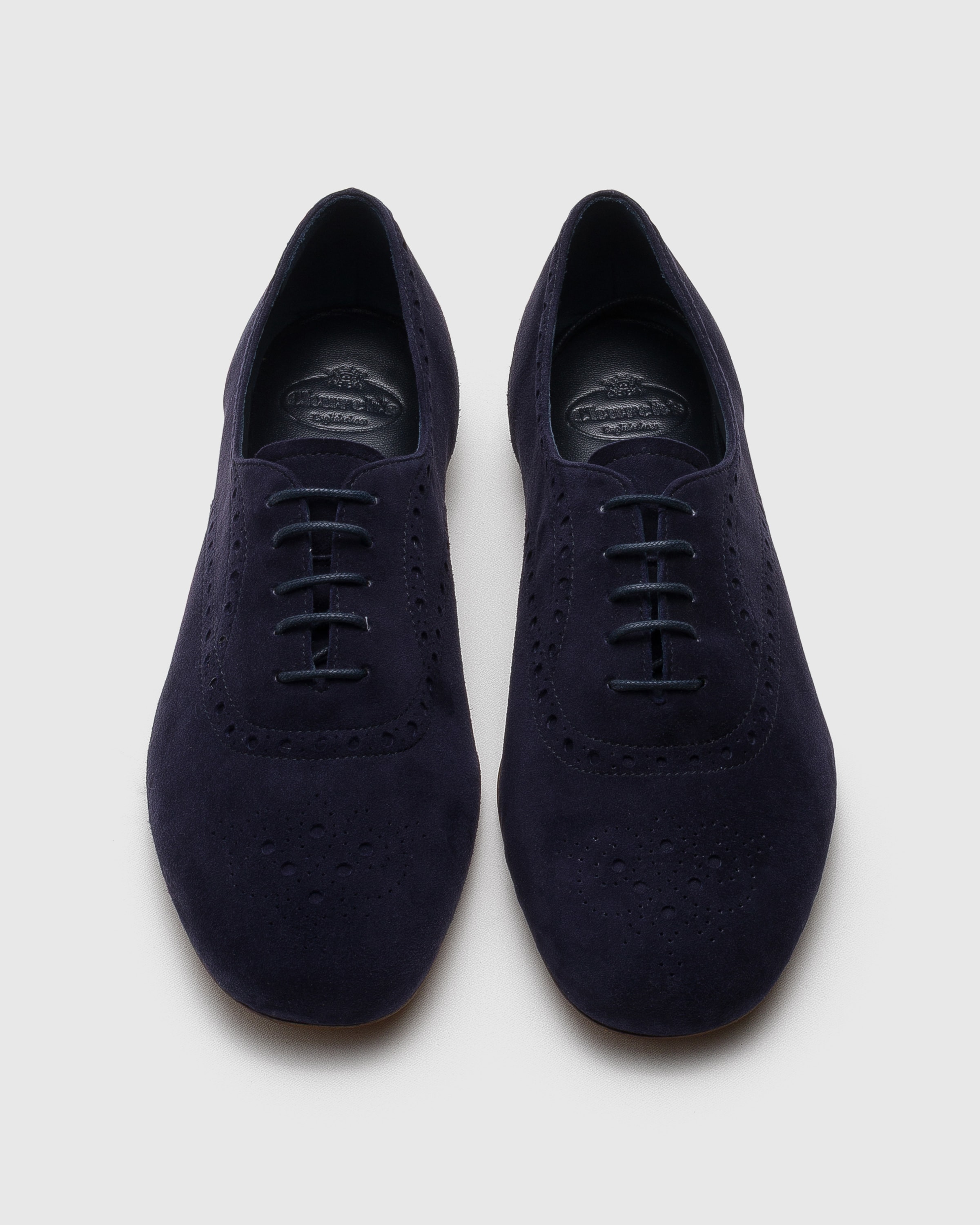 Blue Suede Oxford Brogue | Church's