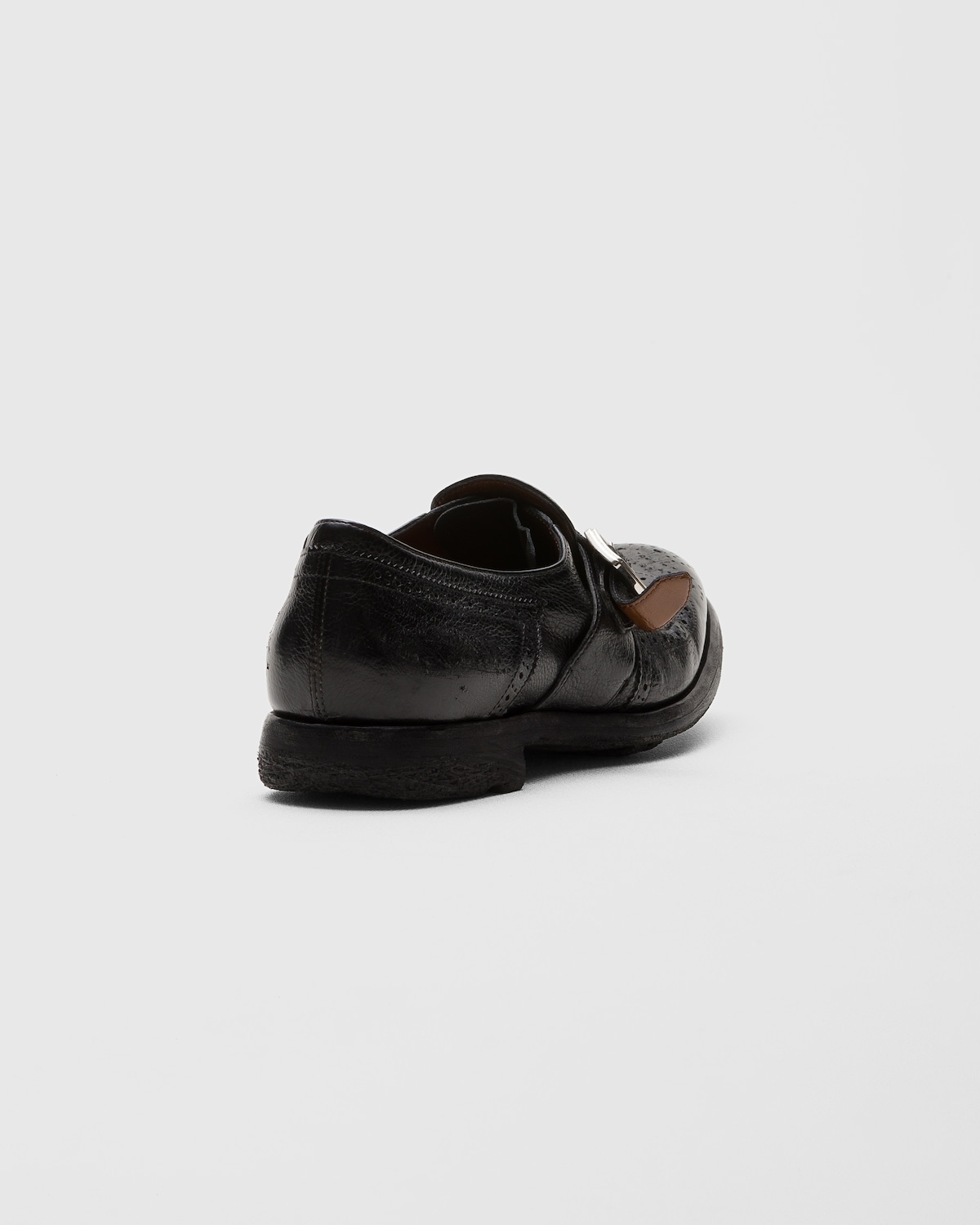 Francis Black Calf Double Monk Strap - 722