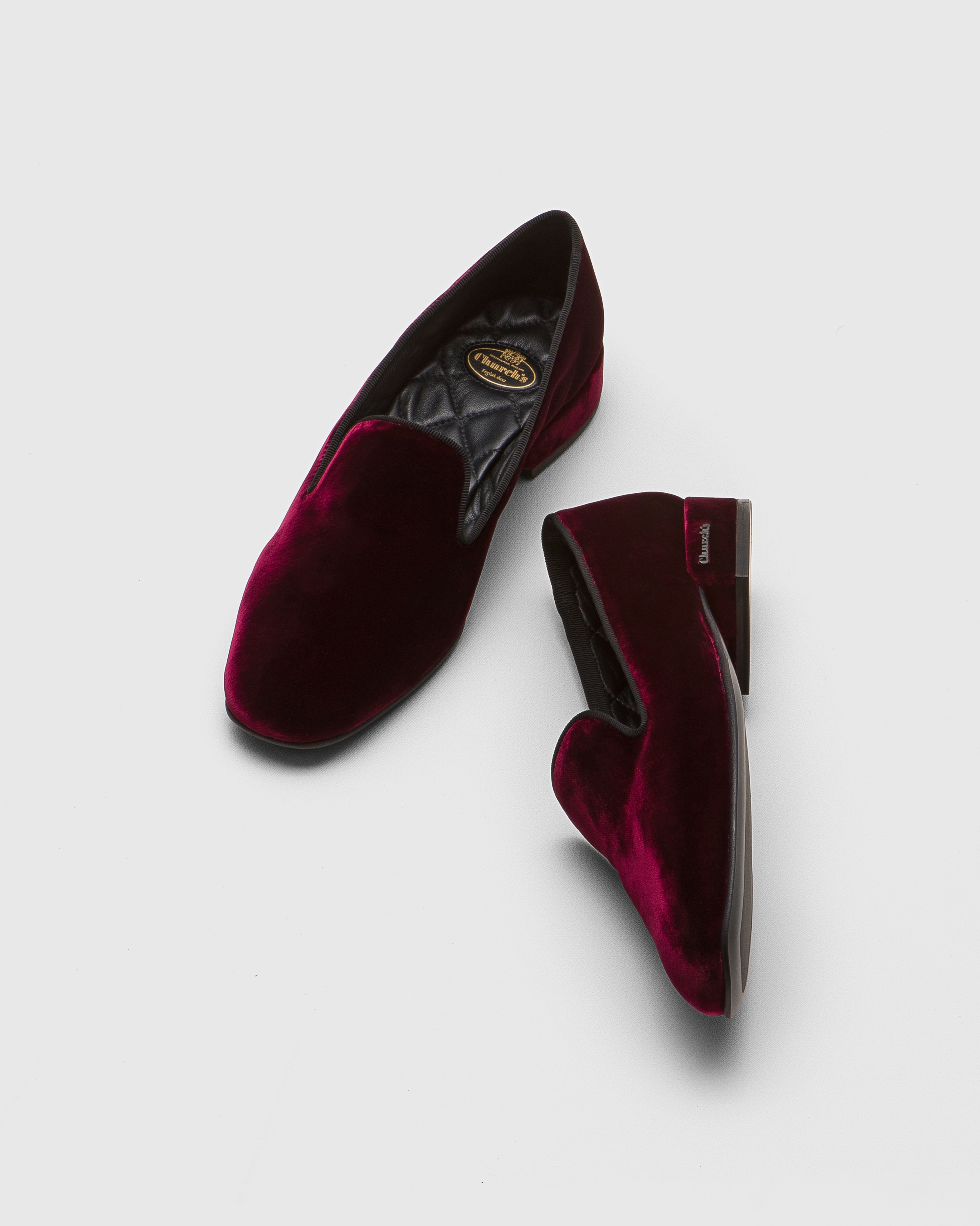 Church's velvet slippers sales