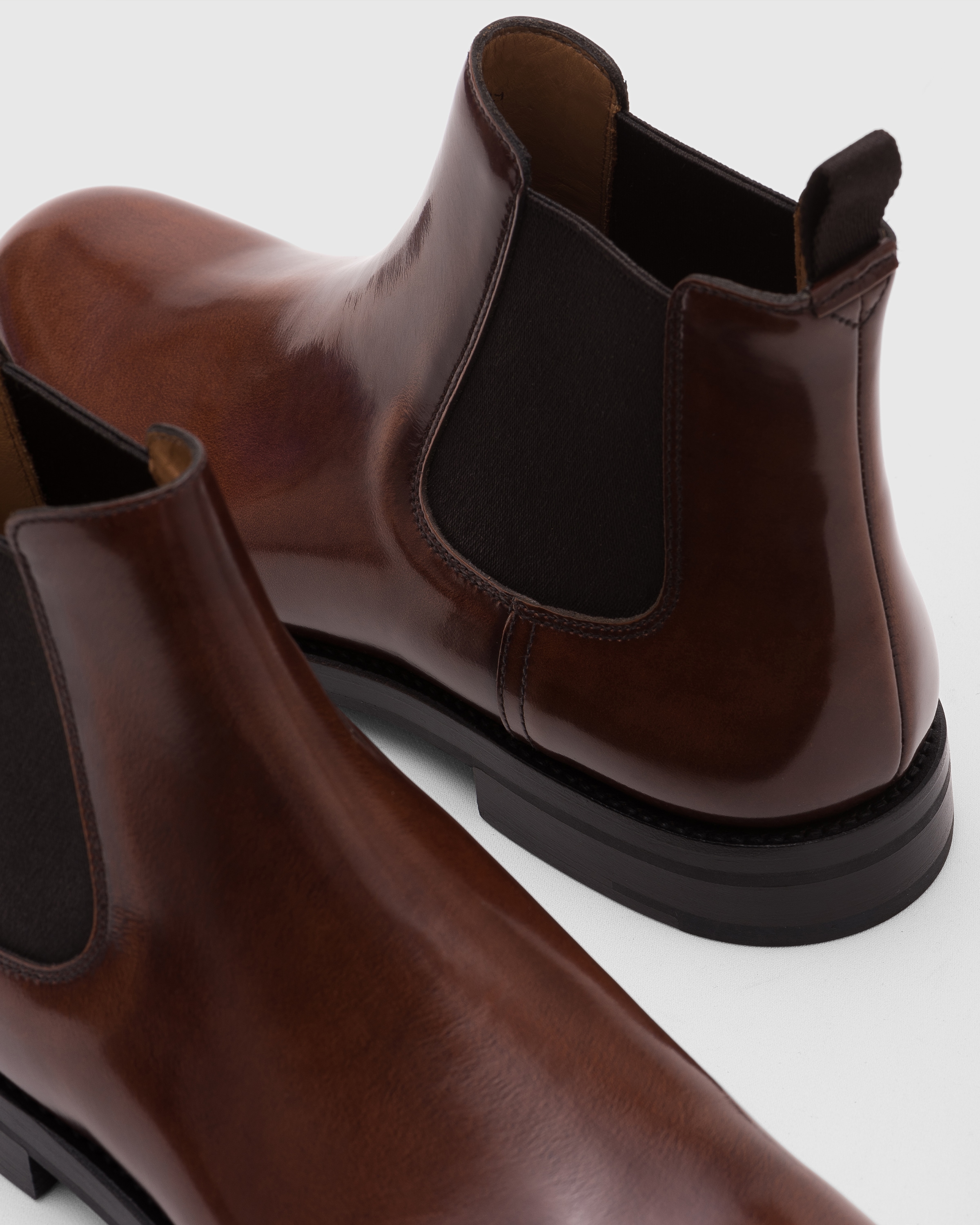 Bottes Chelsea Church's Monmouth 40 - Cuir Noir Poli - Neufes Avec Boîte