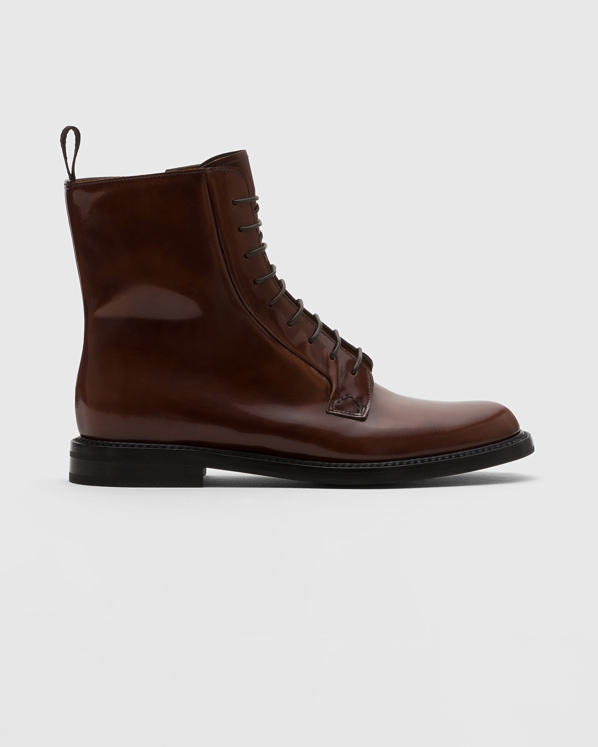 Tabac Polished Binder Lace Up Boot Church s