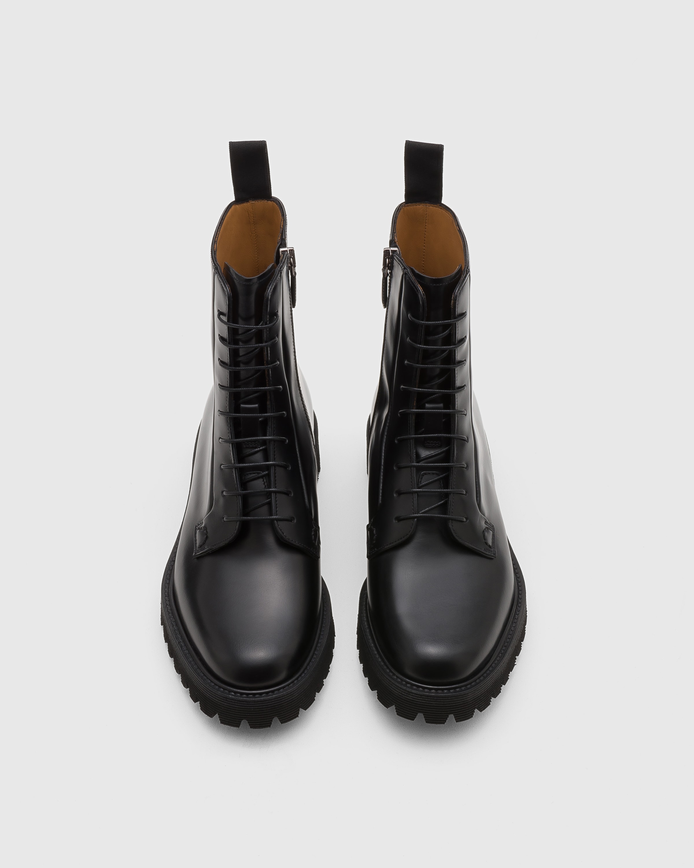 Black Rois Calf Lace Up Boot Church s
