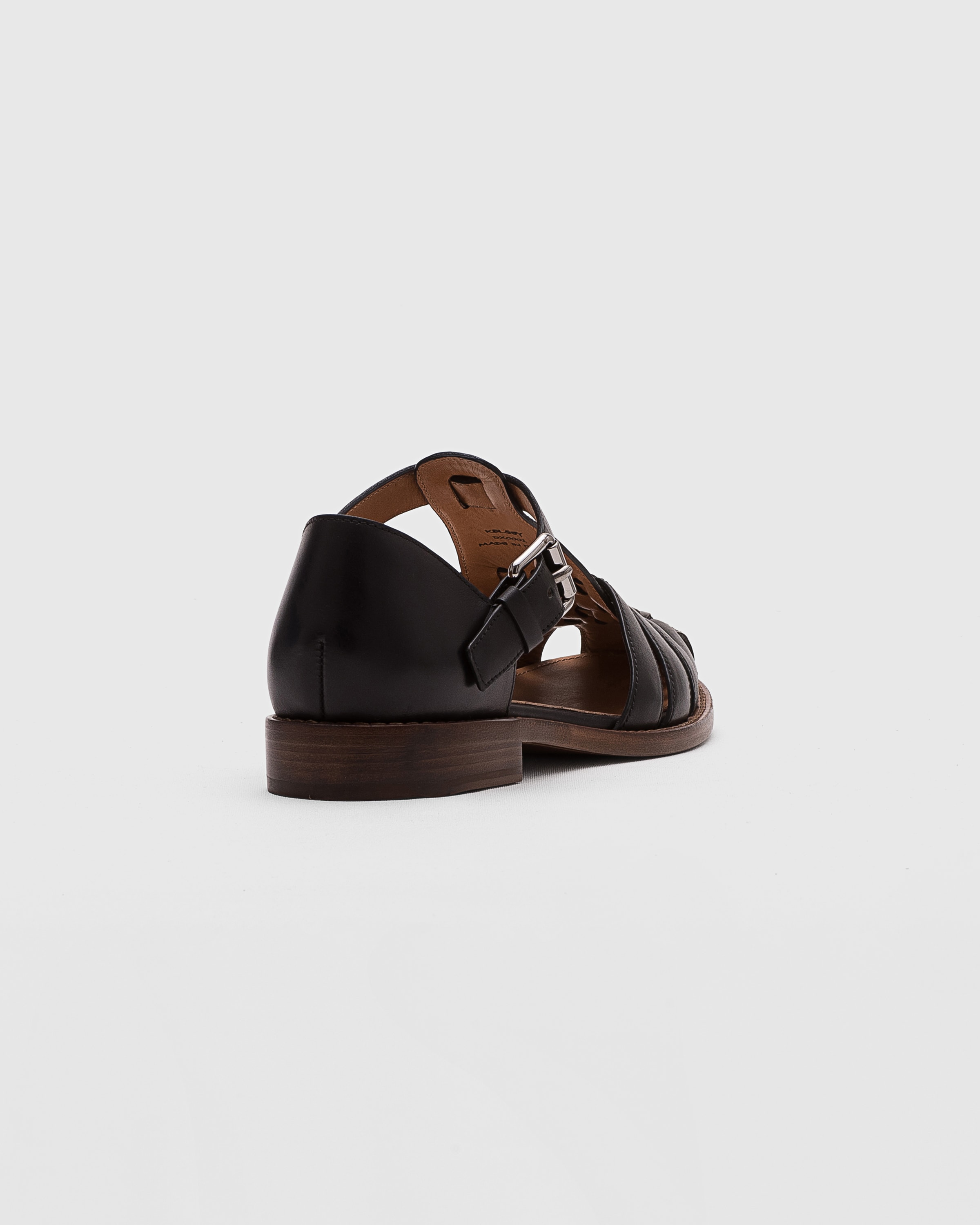 Black Prestige Calf Leather Sandal | Church's